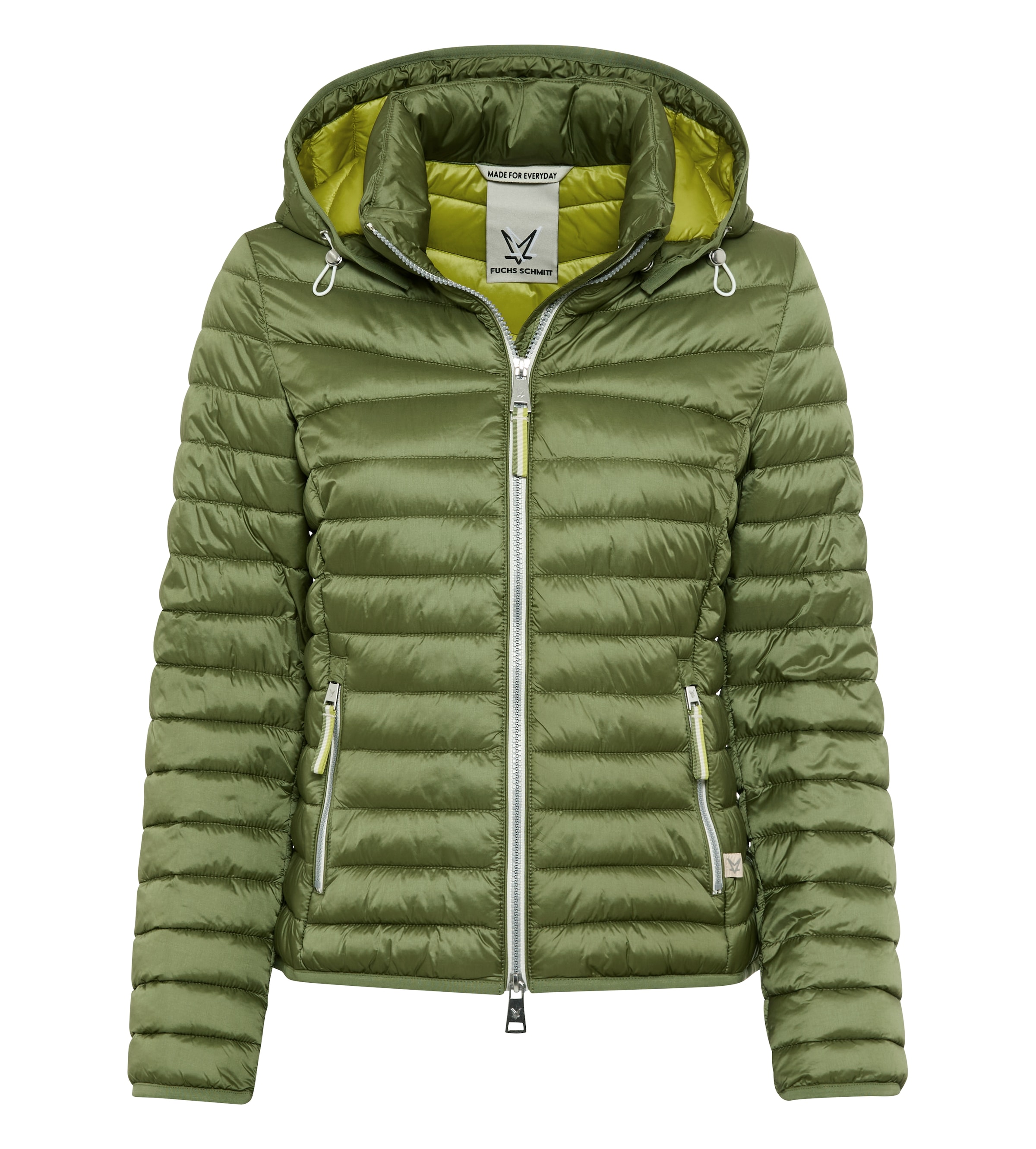 Fuchs Schmitt Steppjacke mit Kapuze abnehmbare Kapuze, Regular Fit, 2-Wegereißverschluss