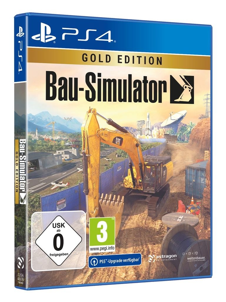 Astragon Spielesoftware »Bau-Simulator: Gold Edition«, PlayStation 4