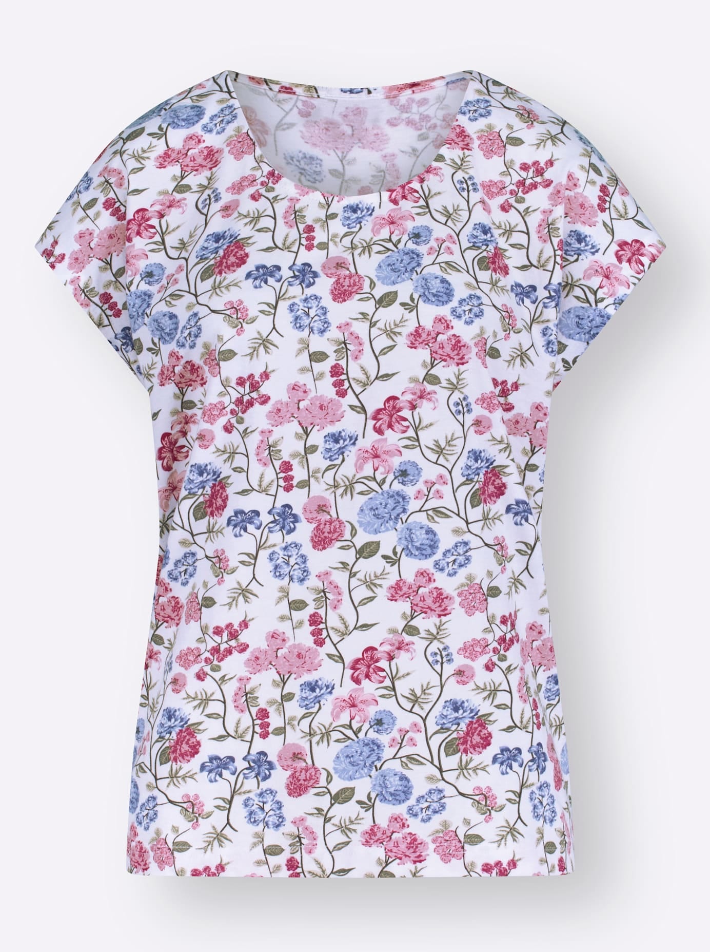 Classic Basics Kurzarmshirt »Druck-Shirt«, (1 tlg.)