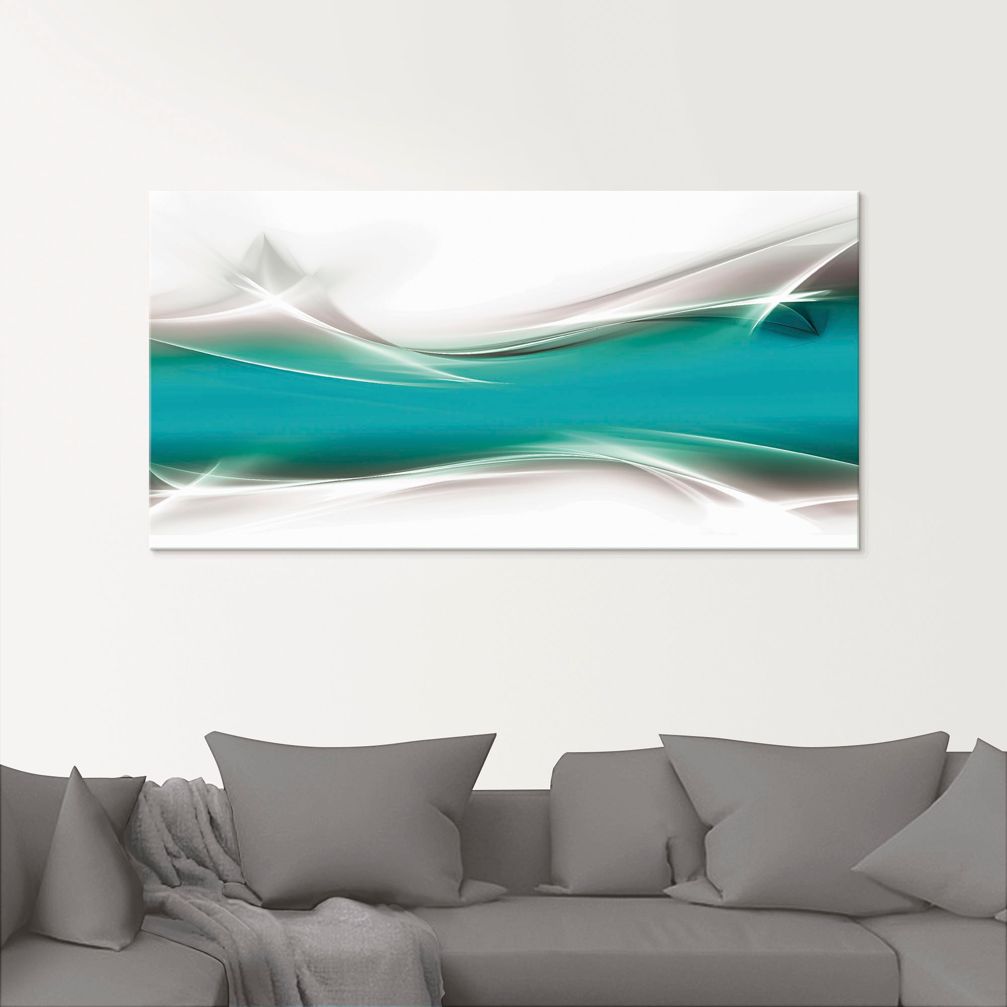 Artland Glasbild »Kreatives Element«, Gegenstandslos, (1 St.), in verschiedenen Größen