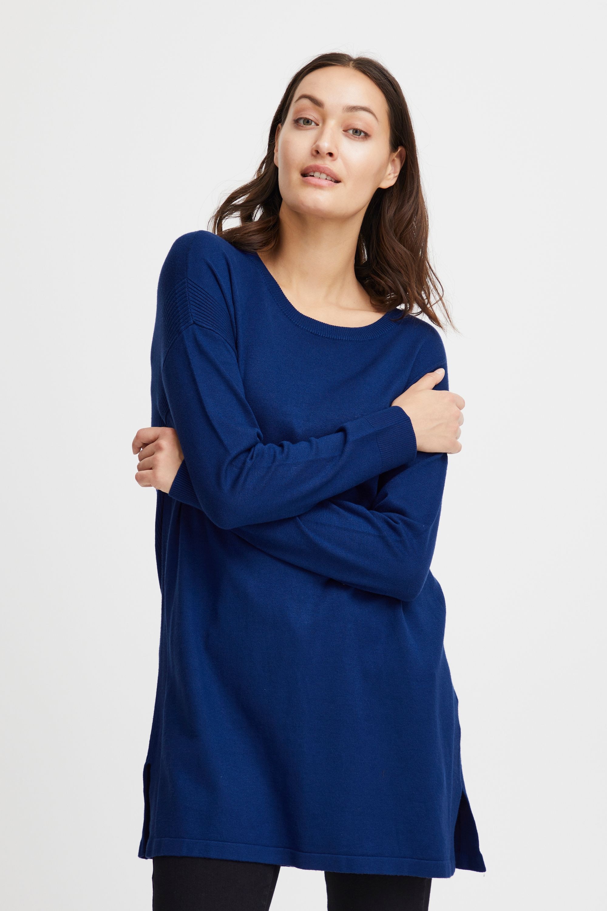 fransa Strickfleece-Pullover »Strickpullover FRBlume«