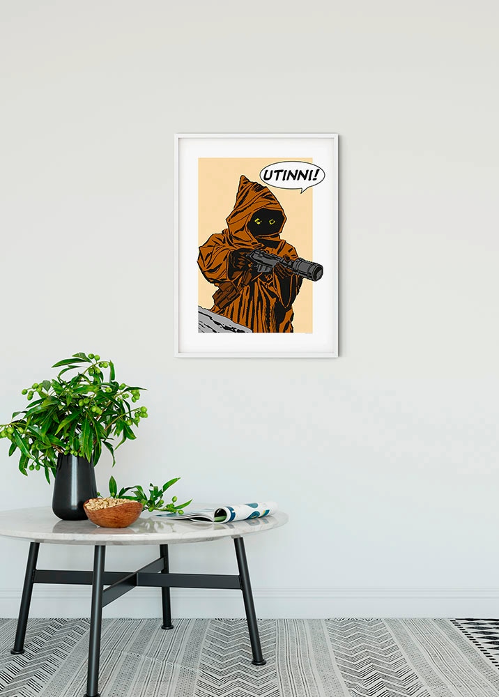 Komar Bild »Star Wars Classic Comic Quote Java« Star Wars 1 Stk. tlg. Wandbild zur Dekoration im Kinderzimmer - ohne Rahmen