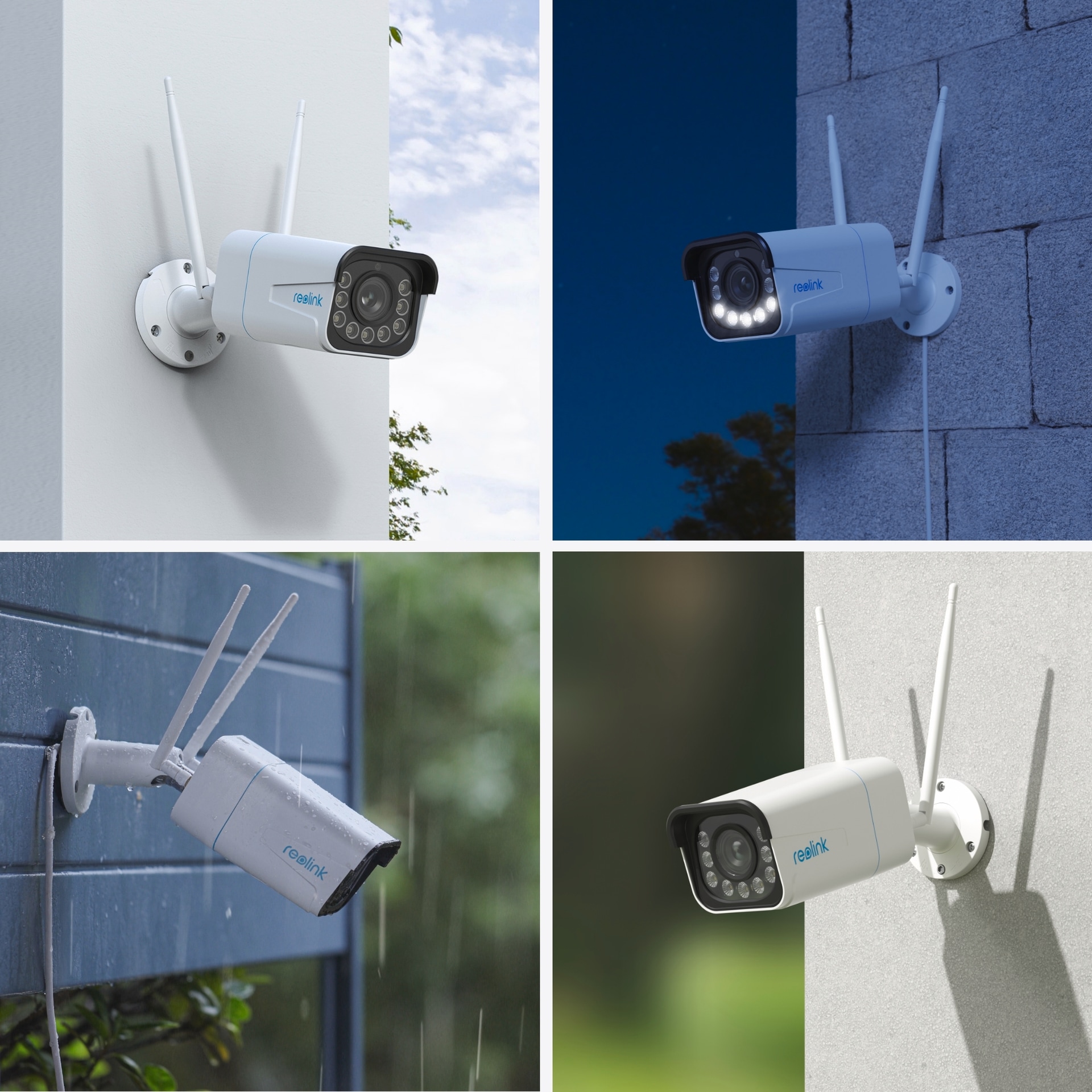 Reolink Überwachungskamera »W430 - 4K-Außenkamera, Next-Gen Wi-Fi 6«, Außenbereich, 5X optischer Zoom, Personen-/Fahrzeug-/Tiererkennung, Farb-Nachtsicht
