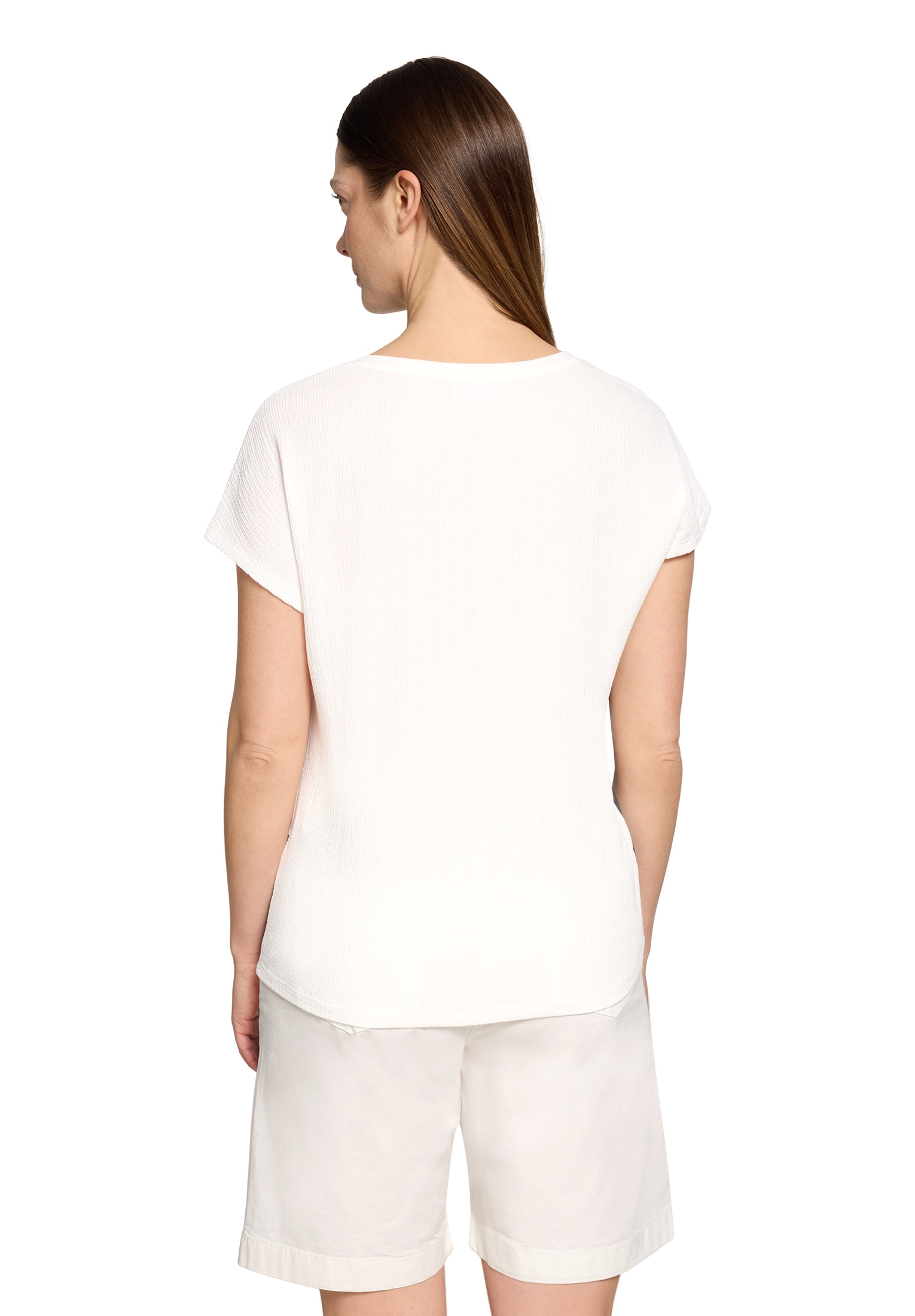 Betty Barclay Rundhalsshirt »Strukturshirt mit U-Boot-Ausschnitt«