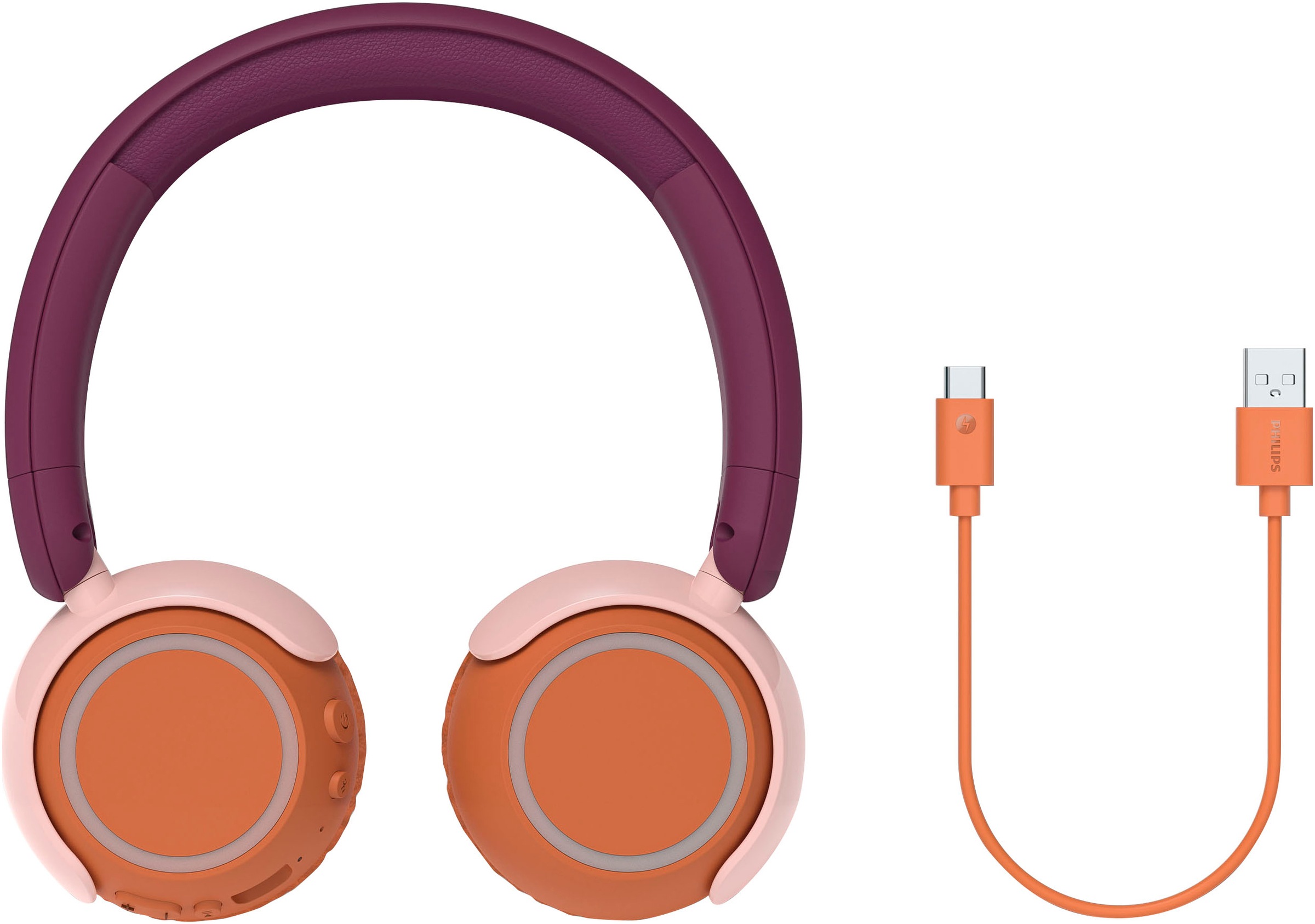 Philips Kinder-Kopfhörer »TAK 4200«, Bluetooth, Rauschunterdrückung-Multi-Point-Verbindung-Freisprechfunktion