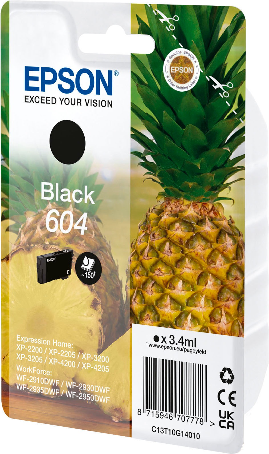 Epson Tintenpatrone »16 Mulitpack - 4 Farben- Druckerpatrone«