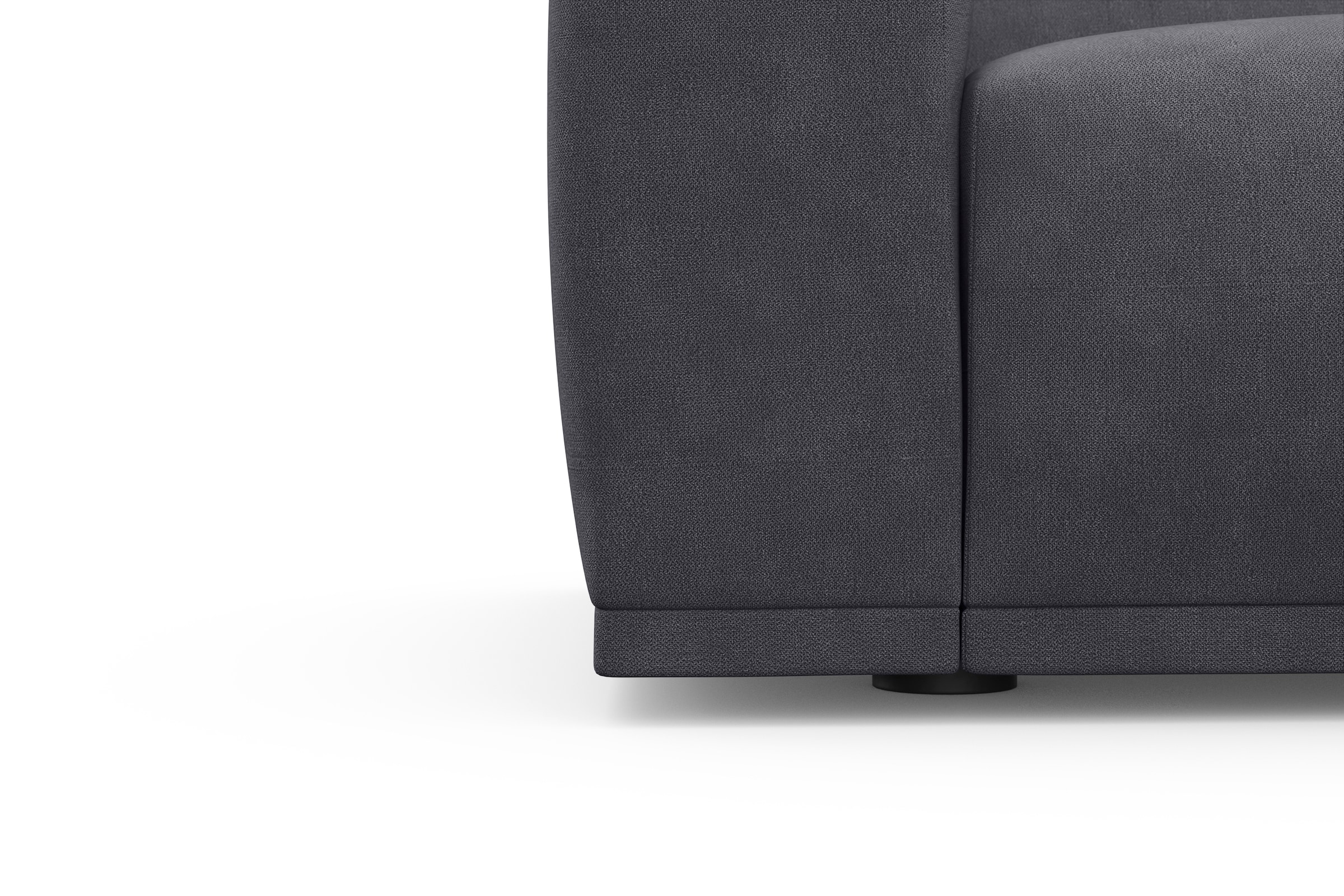 TRENDMANUFAKTUR Ecksofa »Braga, mit hochwertigem Kaltschaum, L-Form, in Cord erhältlich«, (2 St.), modernes Sofa, Couch mit hohem Sitzkomfort, 255/72/160 cm (B/H/T)
