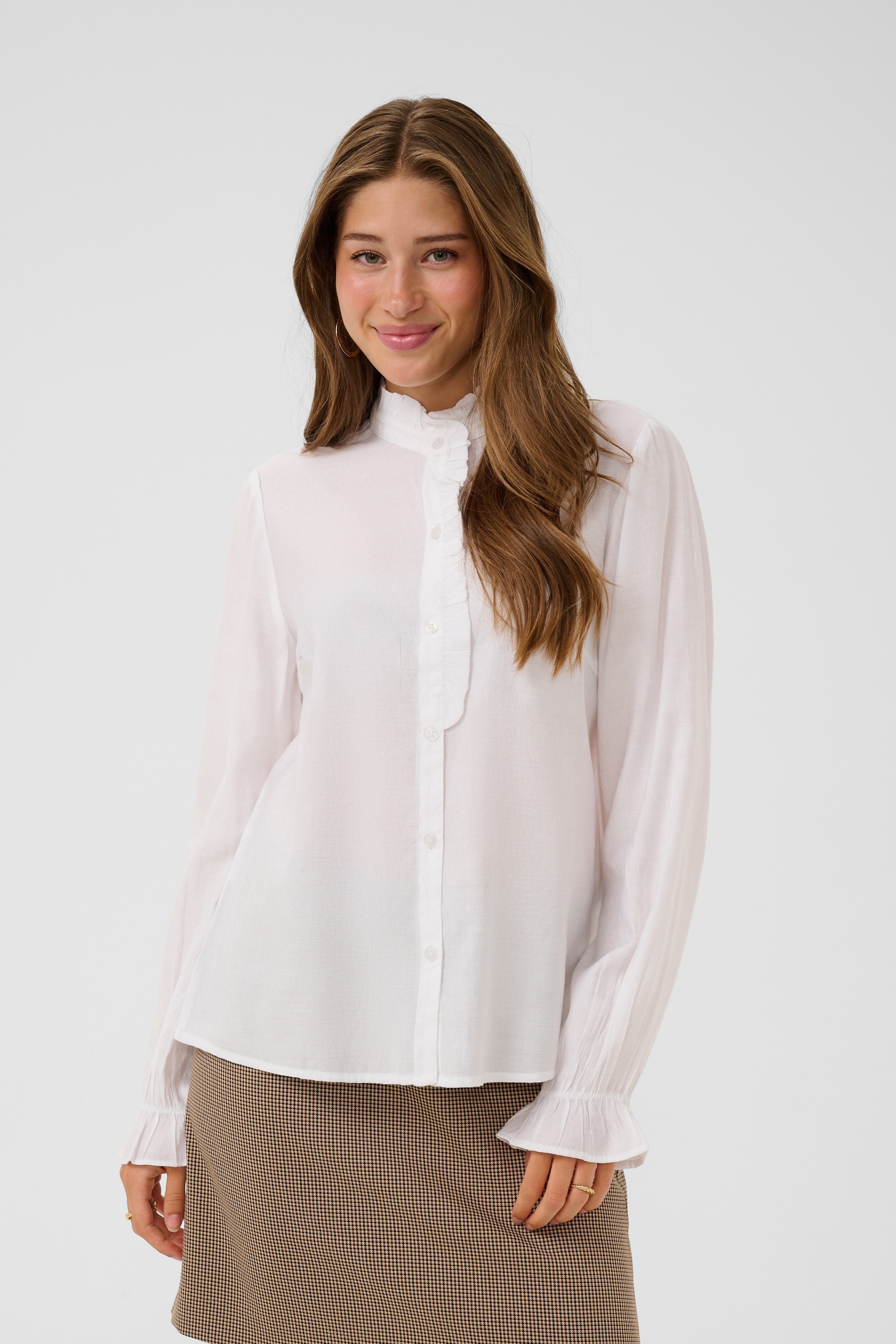 Cream Langarmhemd »Damen Langarm - Hemd CRLiselin«
