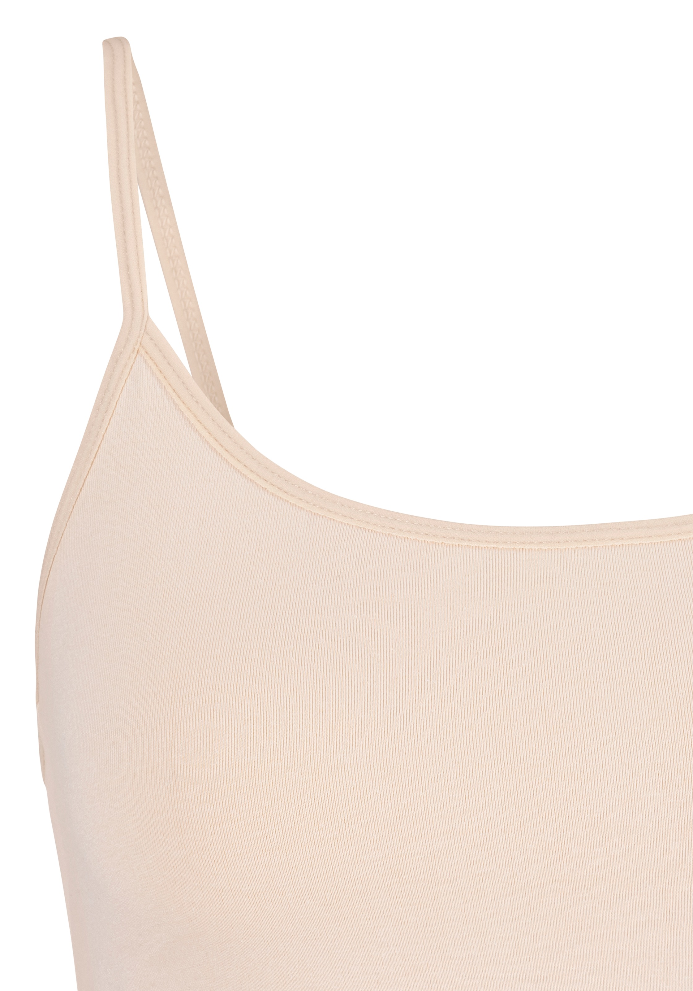 LASCANA Bustier, aus elastischer Baumwolle