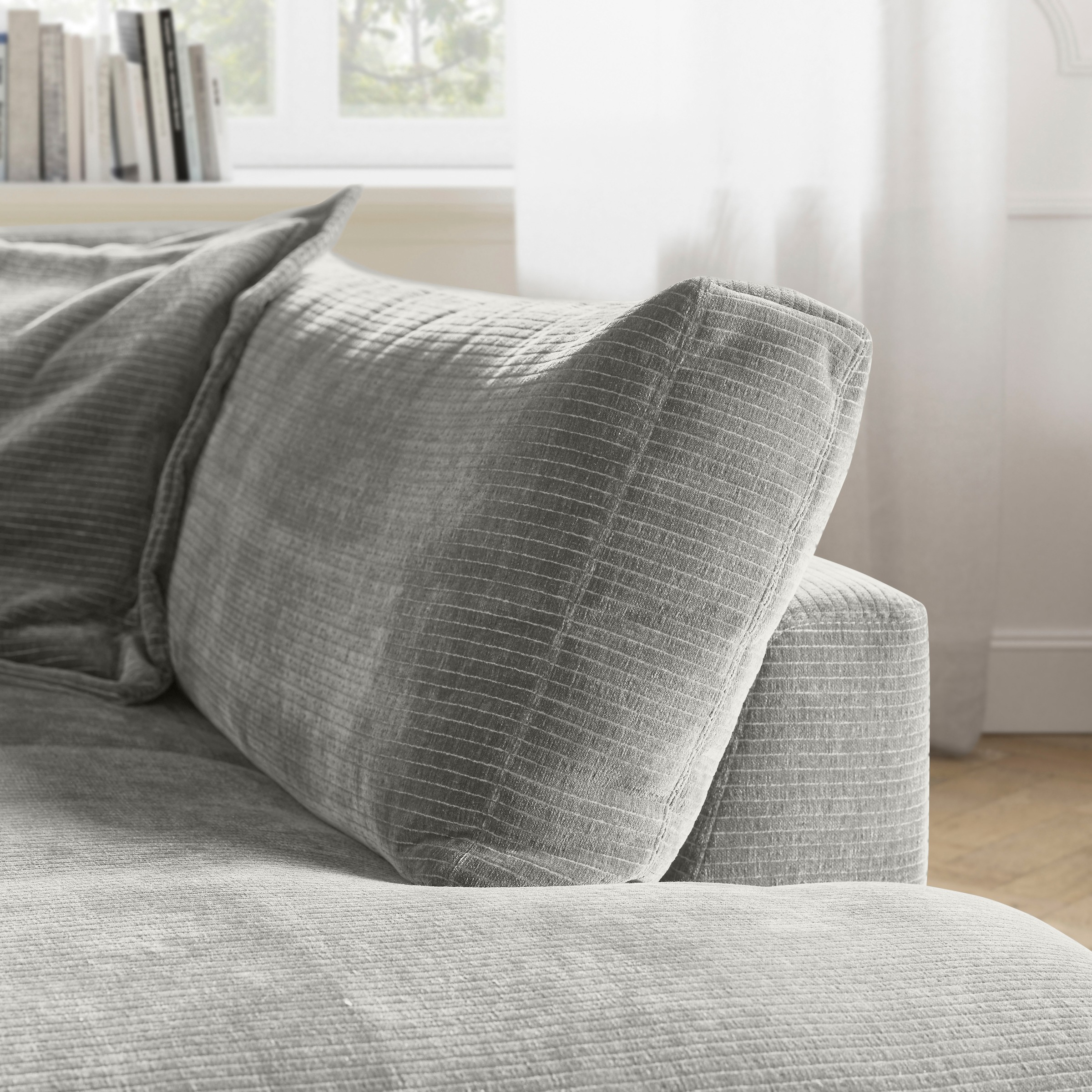 Musterring Ecksofa »Lucia«, mit großem Longchair, verschiedene Farben, B304 x T224 cm