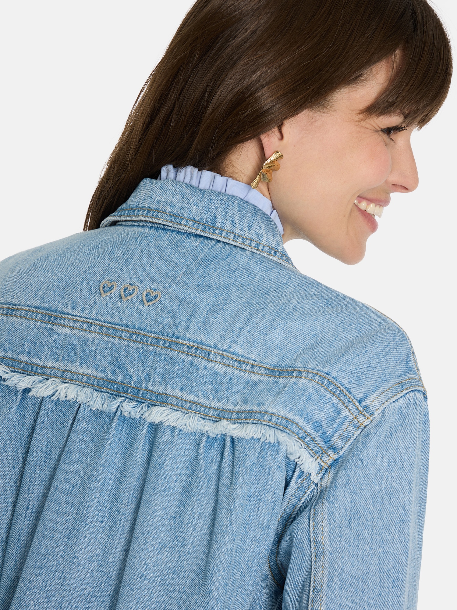 Lieblingsstück Jeansjacke »Nixon« aus softem Material