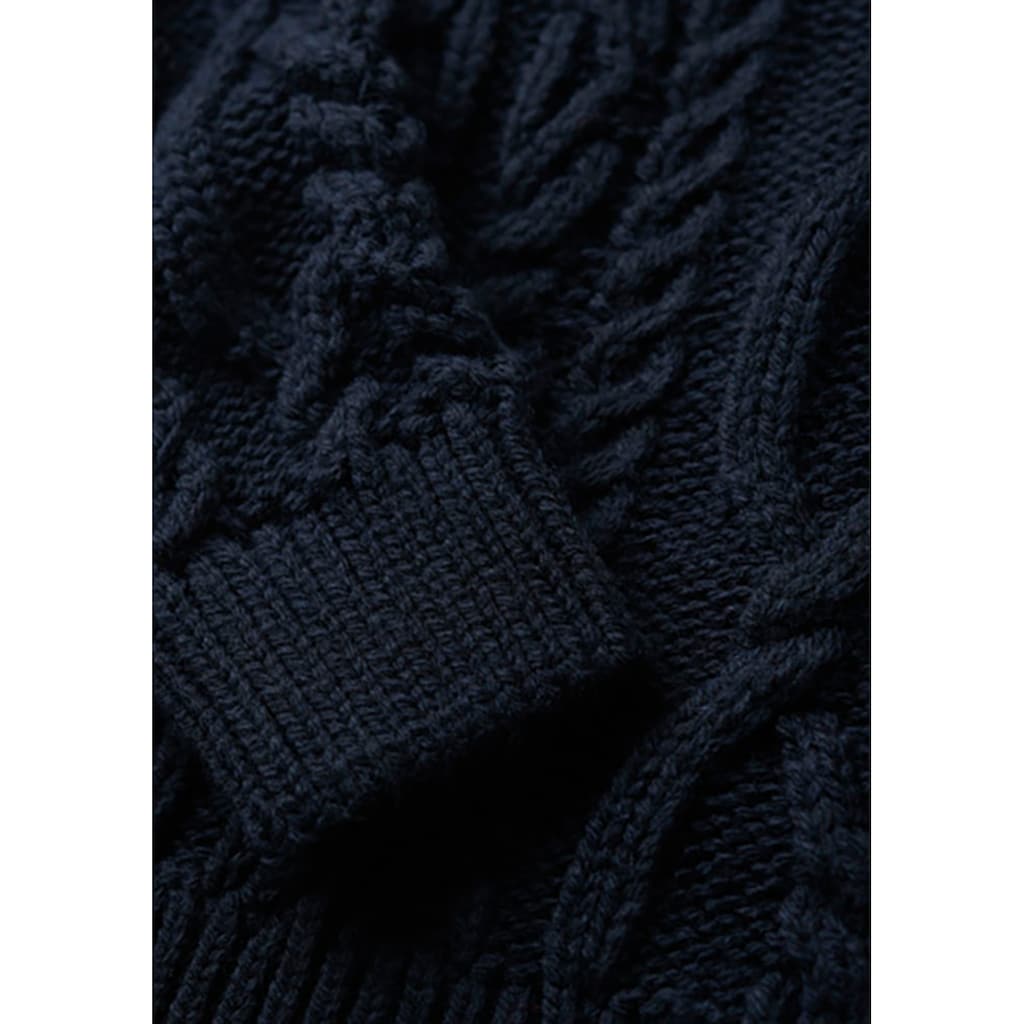 Superdry Rollkragenpullover »VINTAGE HIGH NECK CABLE KNIT«