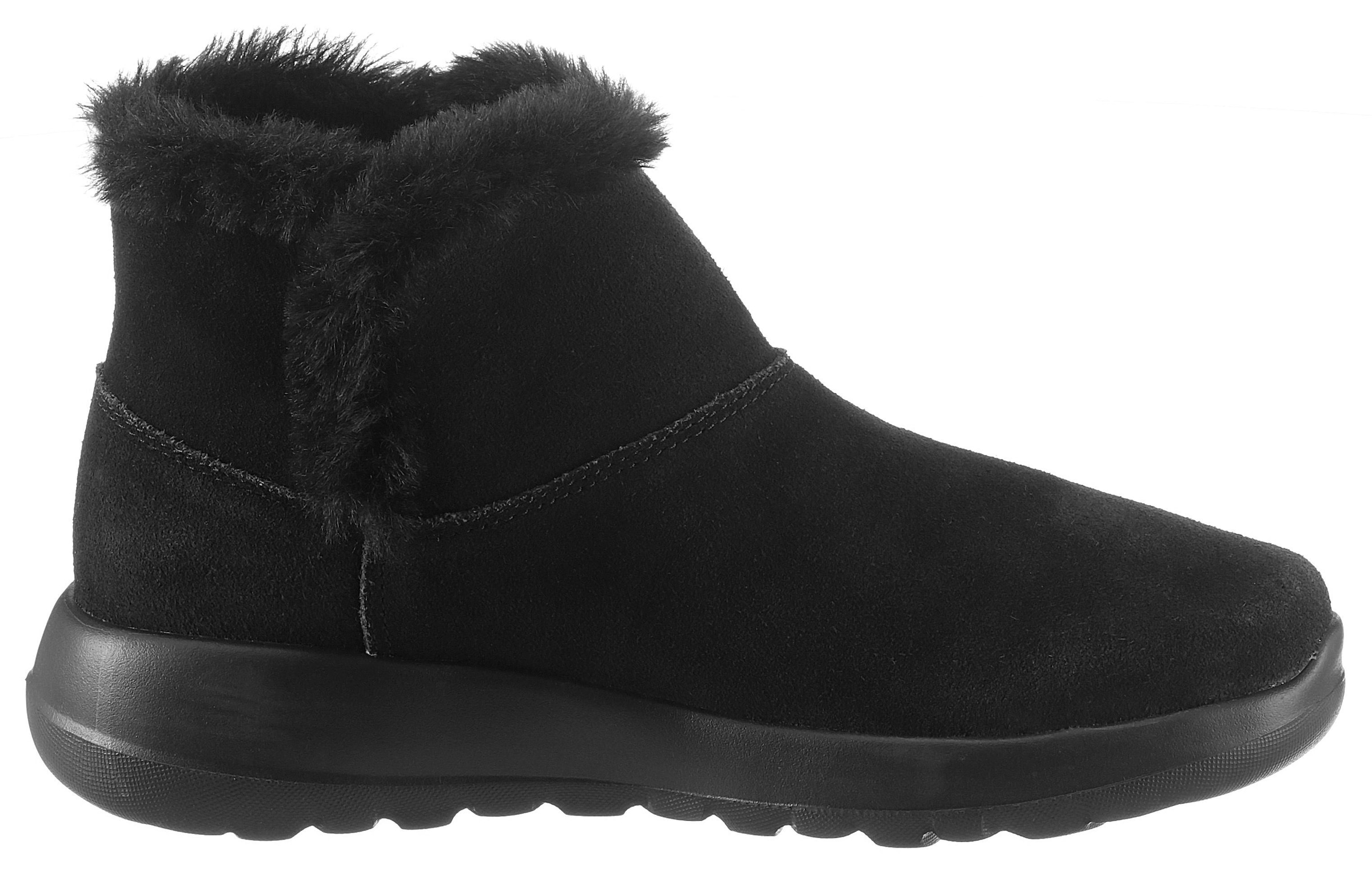 Skechers Winterboots »On the Go Joy - Bundle Up«, mit Fellimitat-Besatz