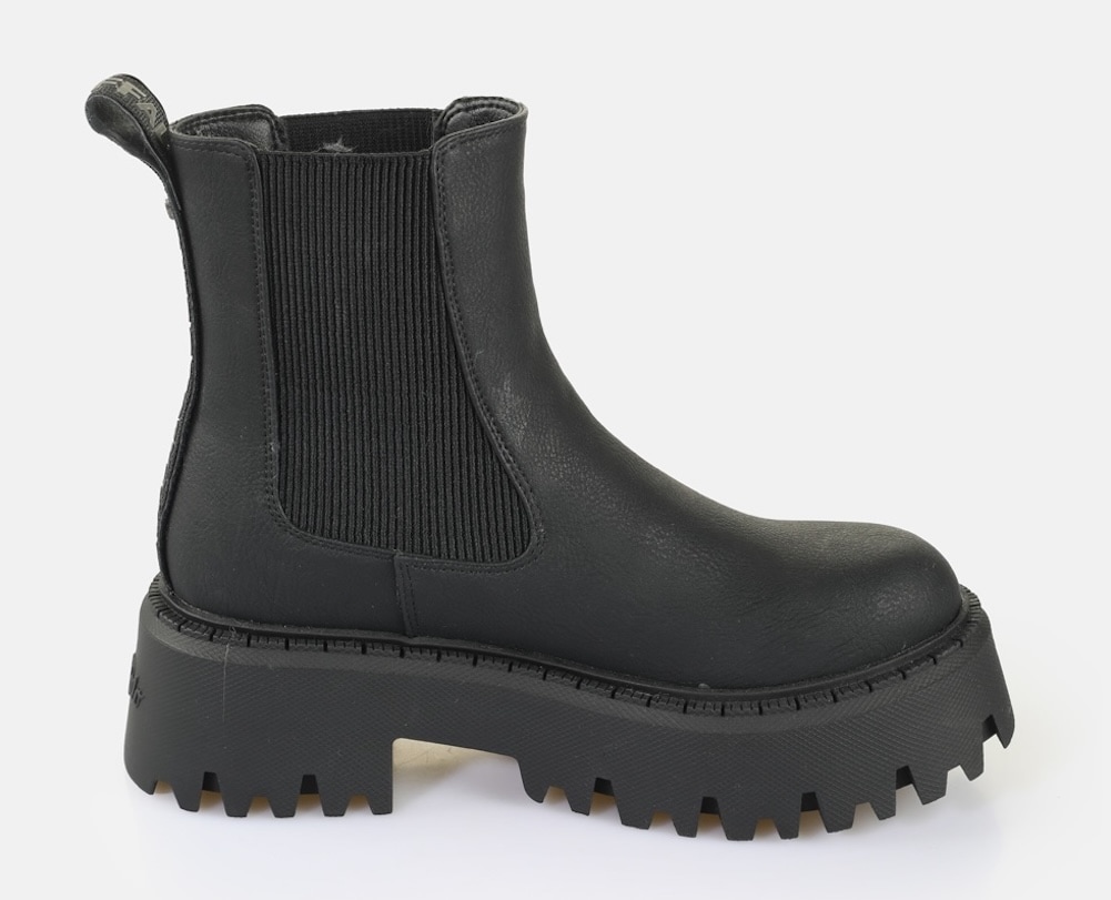 Buffalo Chelseaboots »Aspen Chelsea warm«, Plateauboots, Stiefelette, Schlupfboots mit Memory Foam-Innensohle