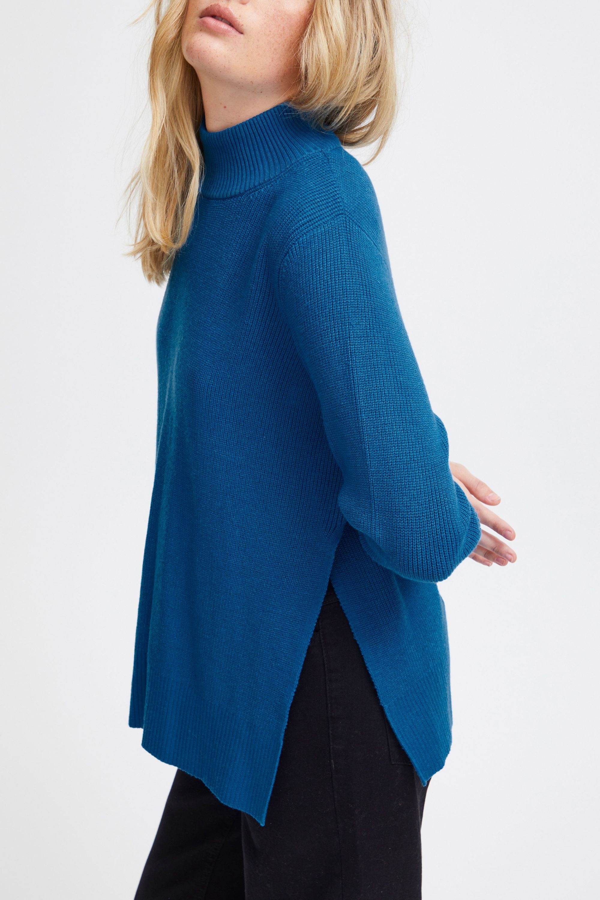 Ichi Strickfleece-Pullover »Strickpullover IHBoston«