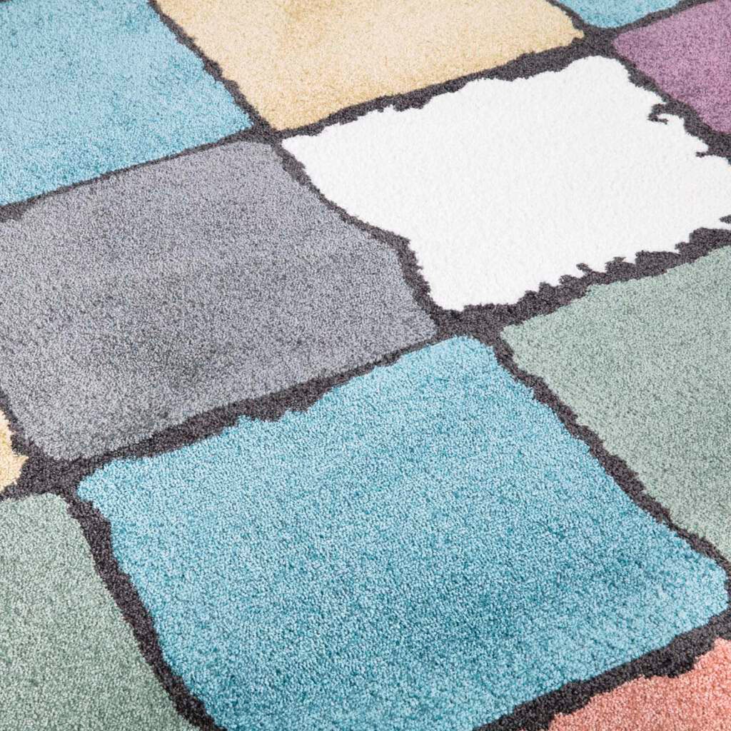 Carpet City Teppich »YOUNG919«, rund, 11 mm Höhe, Moderner Jugend- Kinder Teppich, ideal für Jugendzimmer