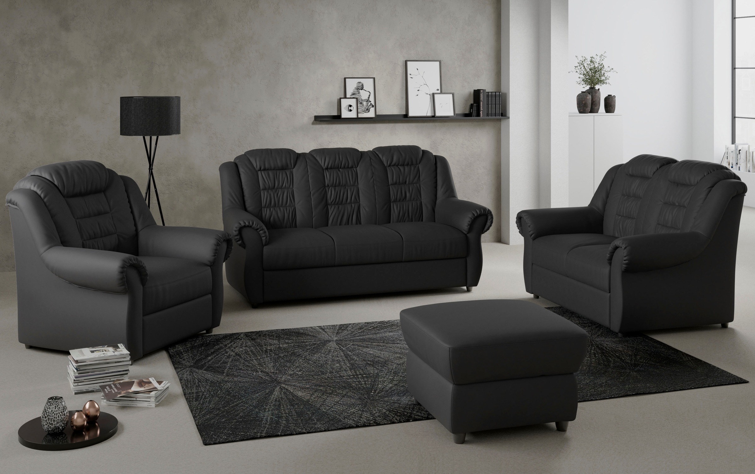 Home affaire Sessel »Boston« mit hoher Rückenlehne