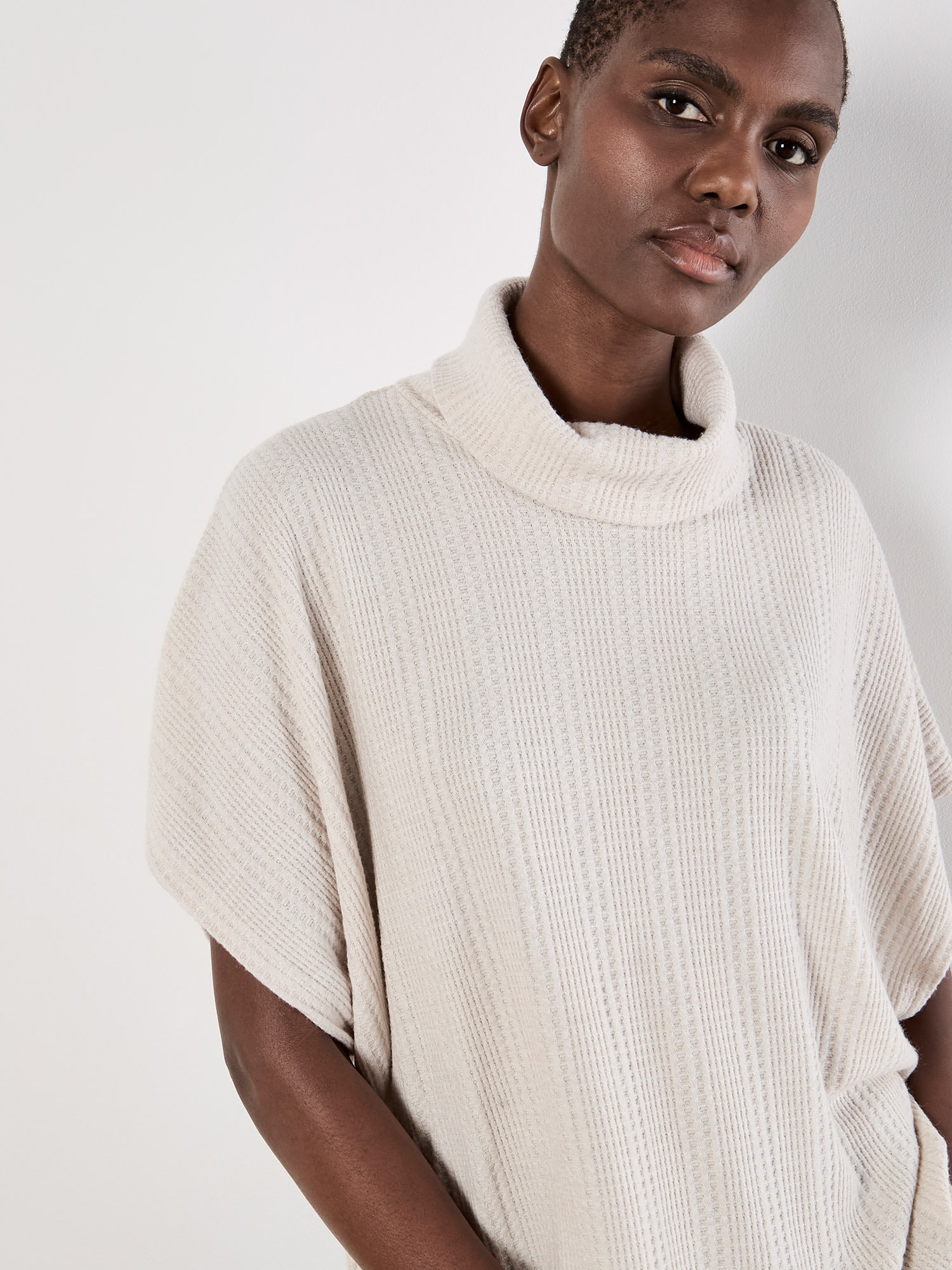 Apricot Fledermauspullover »Pullover« mit Waffeloptik