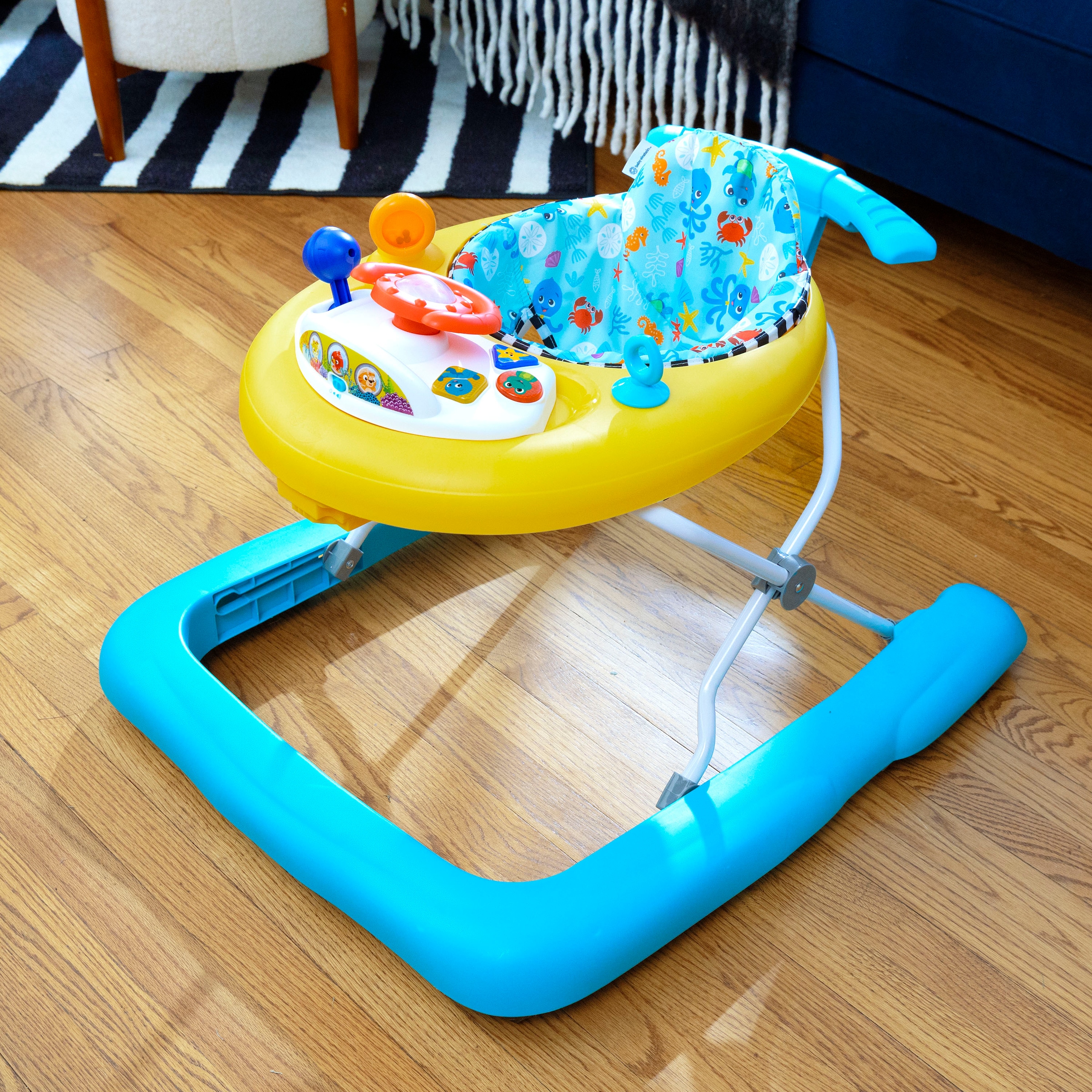 Baby Einstein Lauflernhilfe »Dive & Discover™ 3-in-1 Submarine Walker«, mit Meeresgeräuschen und Melodien