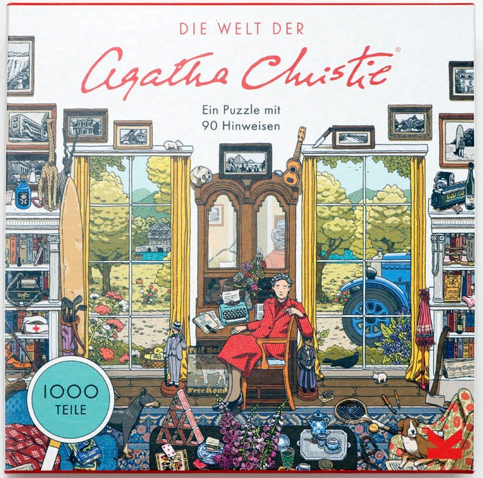Laurence King Puzzle »Die Welt der Agatha Christie«, Made in Europe