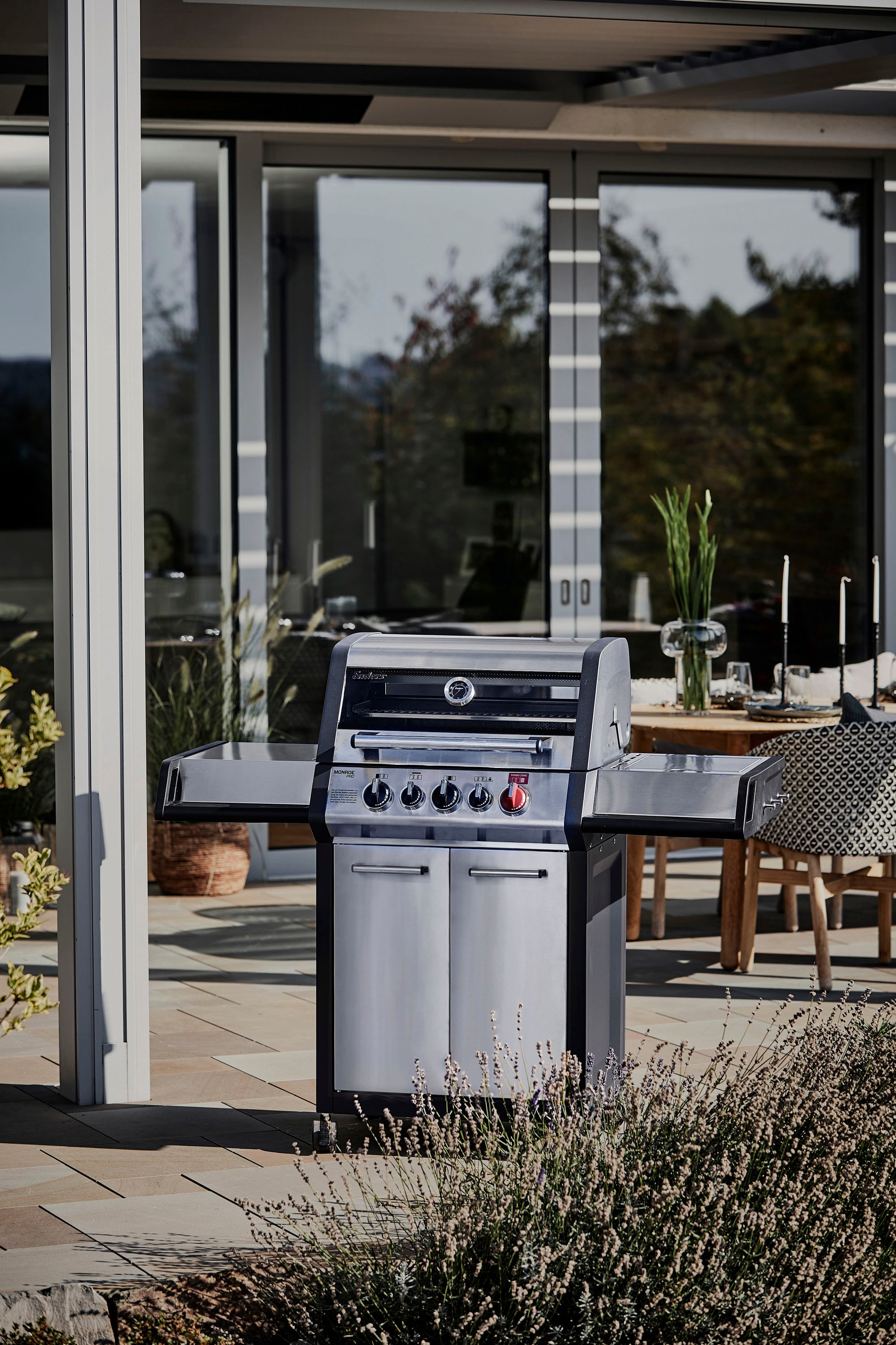 Enders® Gasgrill »Monroe Pro 3 SIK Turbo«, BxTxH: 144x58x119 cm