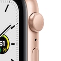 Apple Smartwatch »Series SE, GPS + Cellular, Aluminium-Gehäuse, 44 mm mit Sportarmband«, (Watch OS 7)