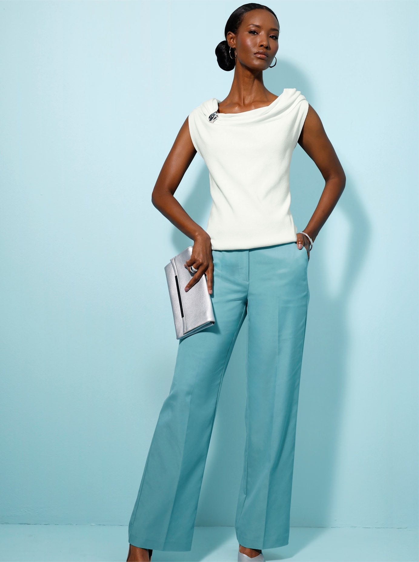 creation L Bügelfaltenhose