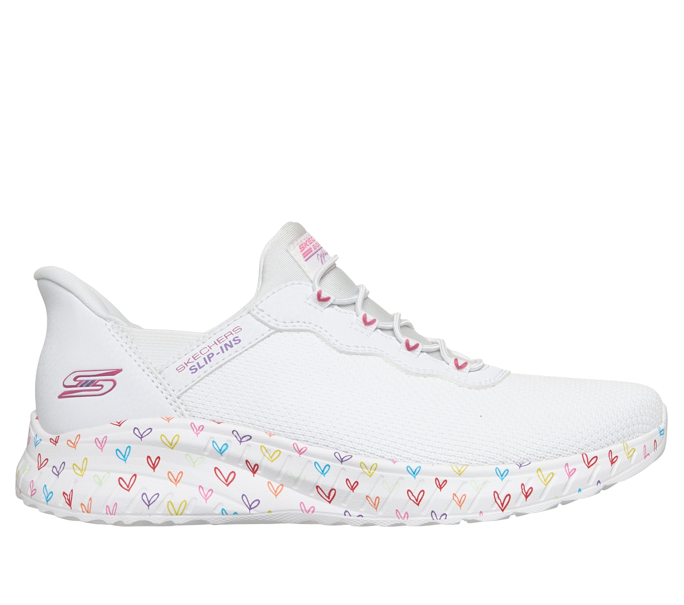 Skechers Slip-On Sneaker »BOBS SQUAD CHAOS«  Freizeitsneaker, Slipper, Schlupfschuh mit Memory Foam-Innensohle