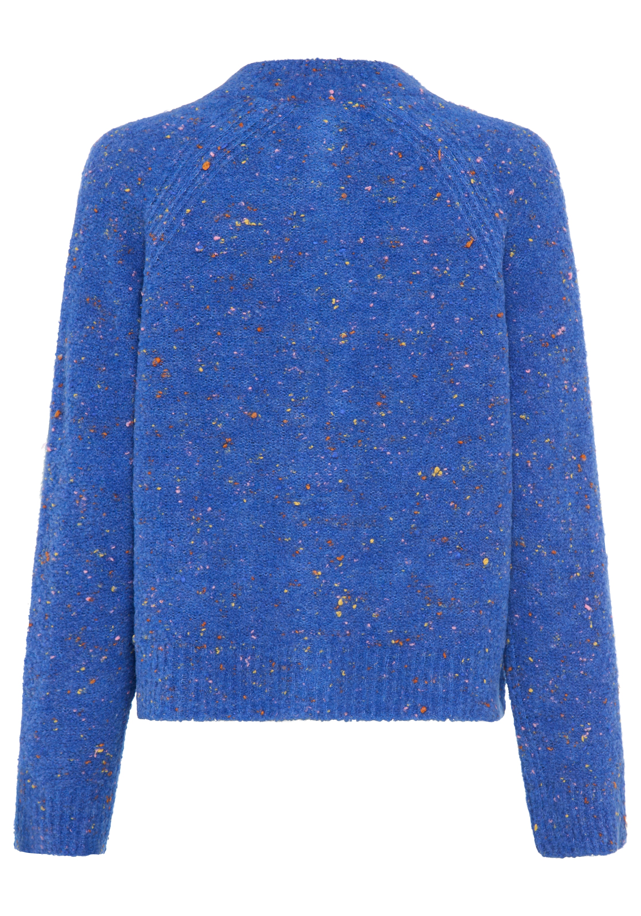 Marc O'Polo DENIM Strickjacke Bouclé, relaxed fit, aus Schurwolle-Viskose-Mix