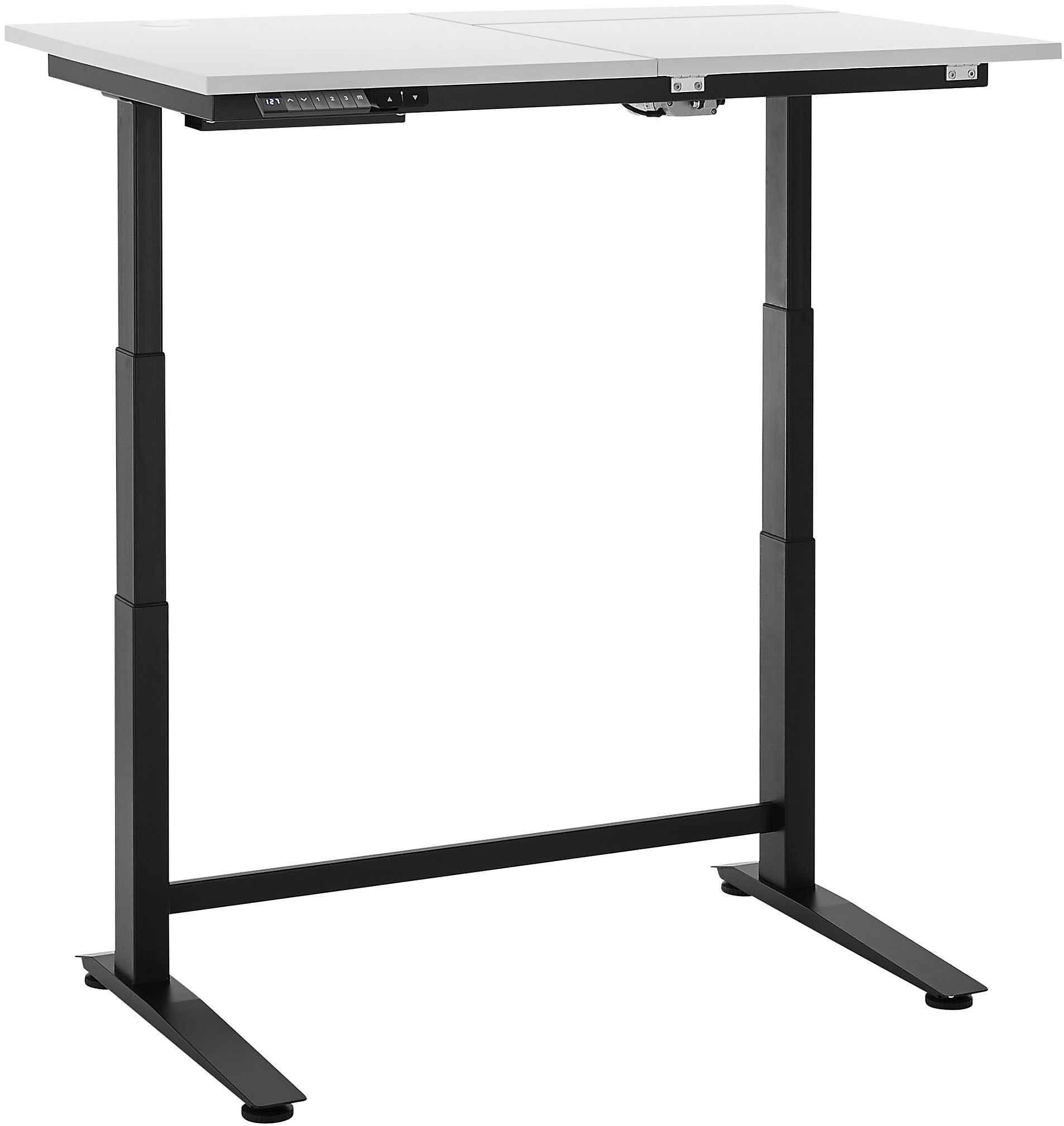 BEGA OFFICE Schreibtisch »Ben«, (1 St.), elektrisch höhenverstellbarer Desk, mit 3 Memory Tasten, Breite 120 cm
