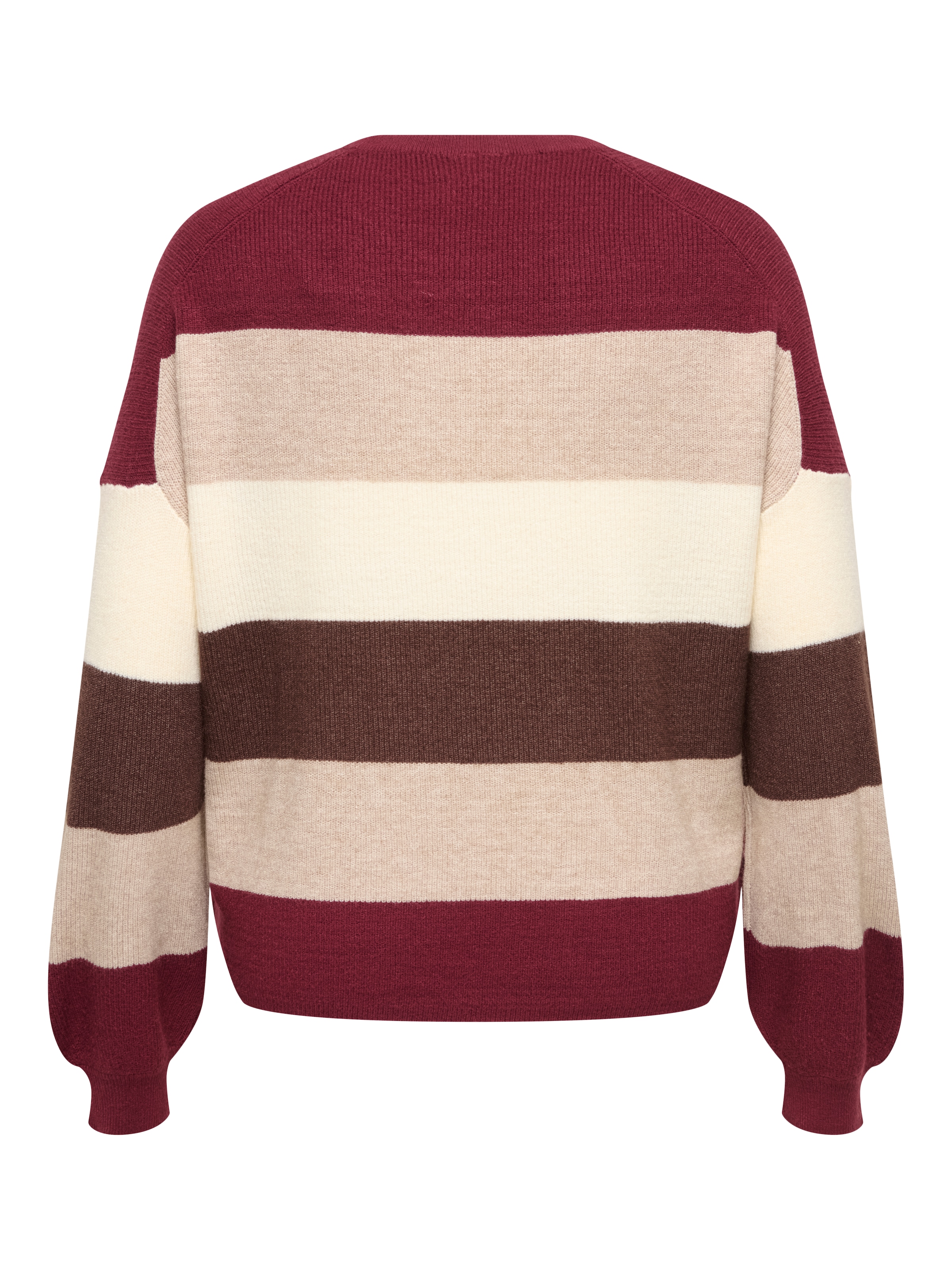 ONLY CARMAKOMA Strickpullover »CARATIA L/S STRIPE PULLOVER KNT NOOS« Viskosemischung