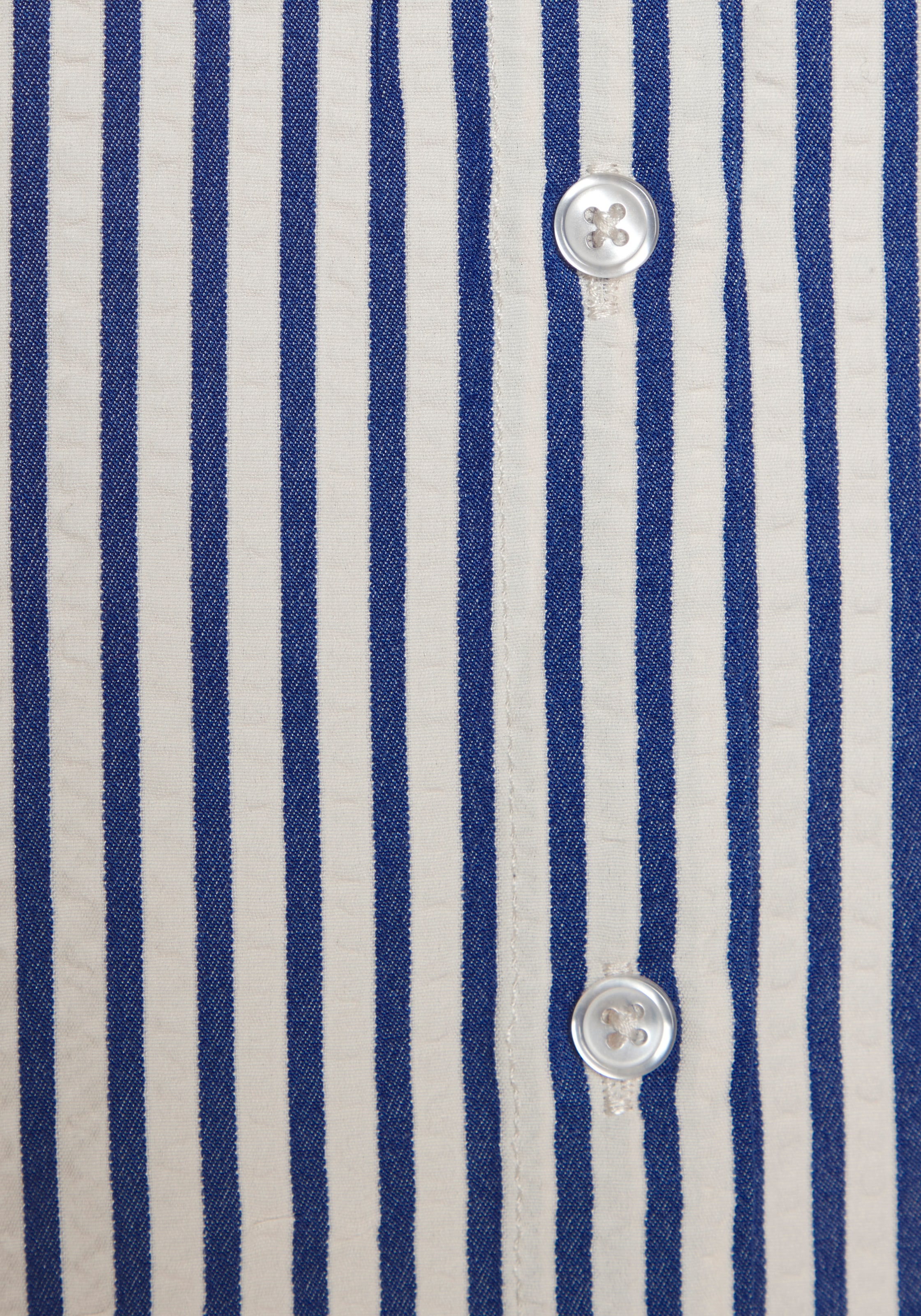 Vivance Hemdbluse mit Streifenmuster, bügelfreie Qualität