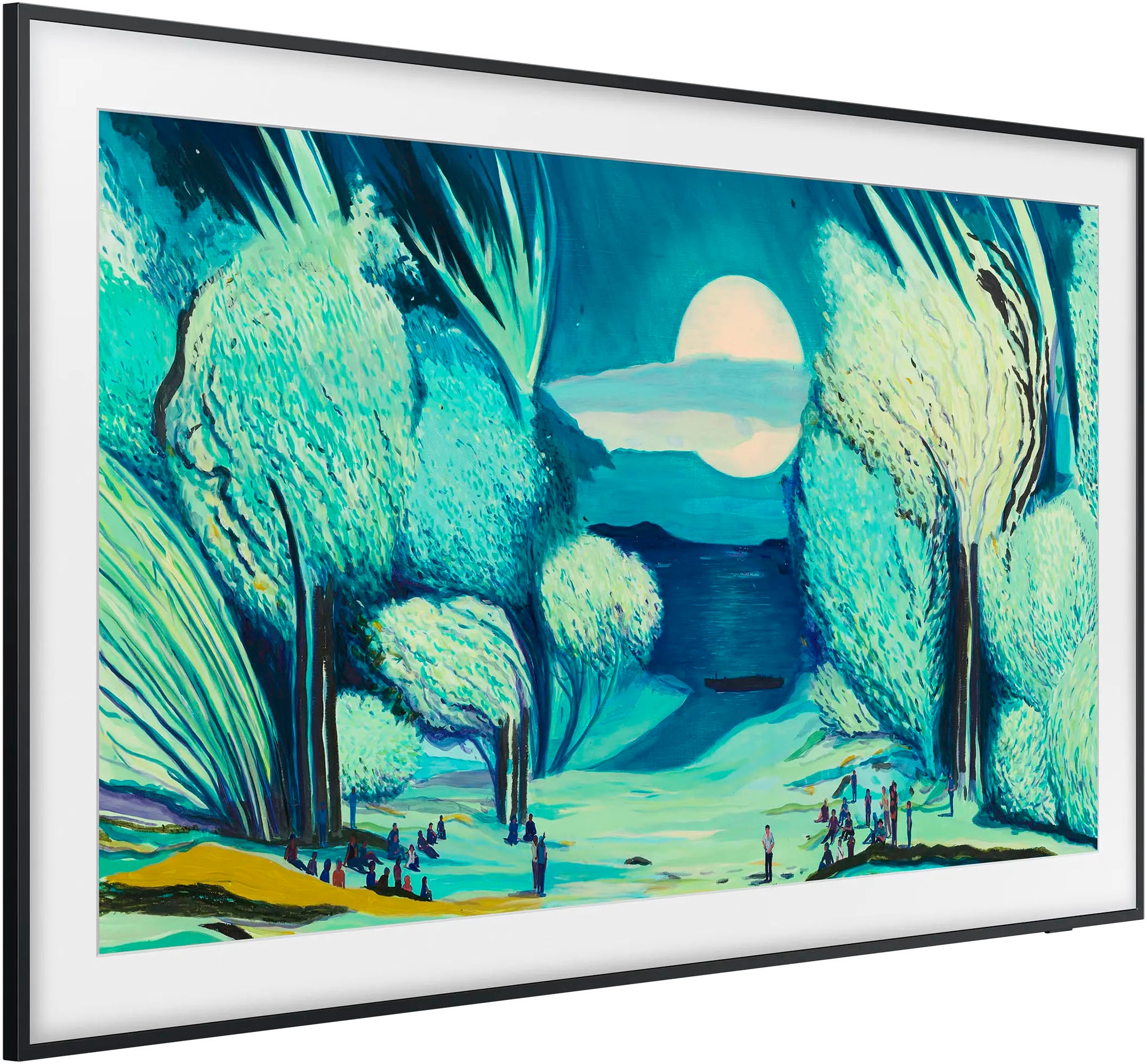 Samsung QLED-Fernseher »GQ55LS03FAU«, 4K Ultra HD, Smart-TV, The Frame, Mattes Display, Art Mode, Austauschbare Rahmen, Dolby Atmos