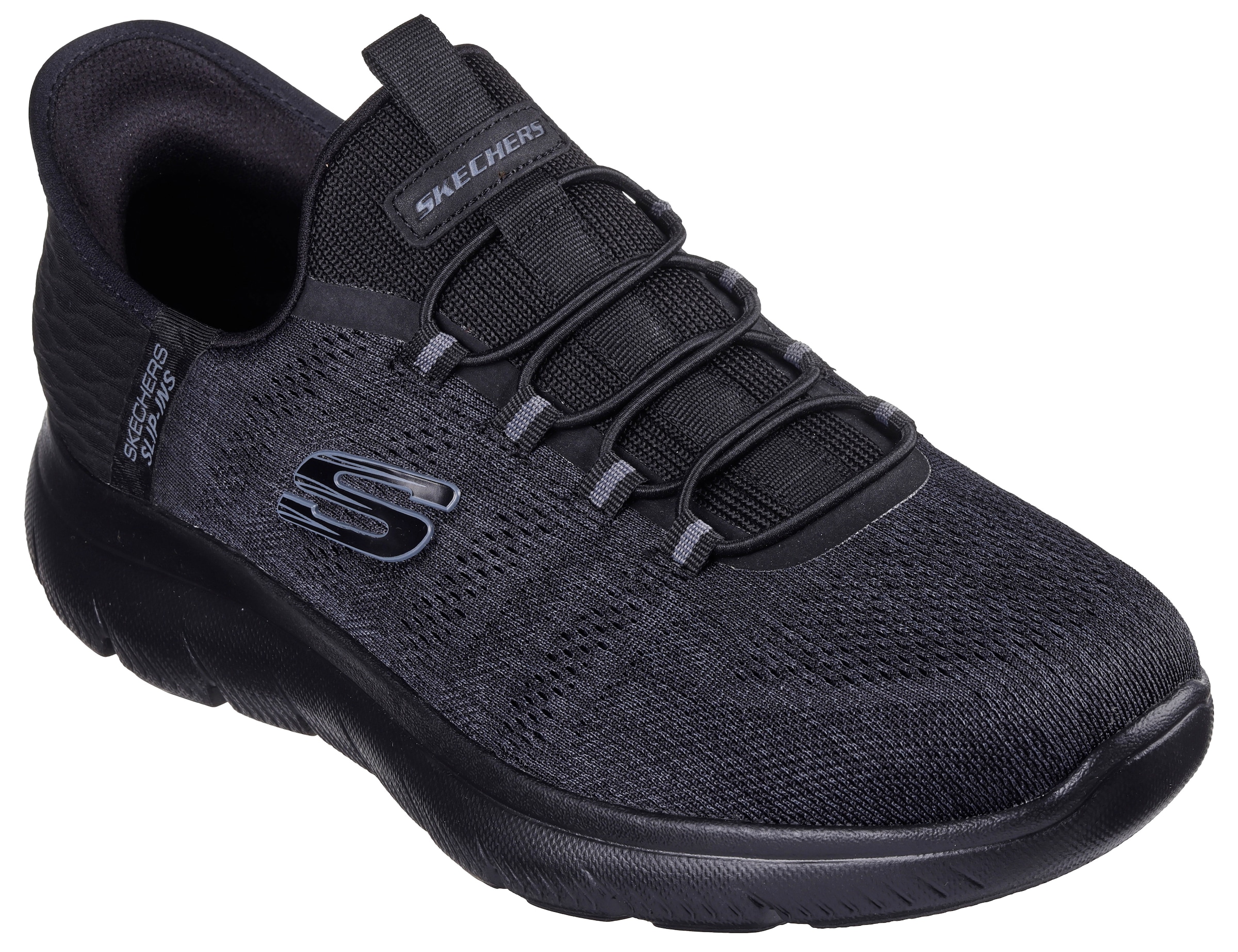 Skechers Herren Slip-On Sneaker »SUMMITS-KEY PACE« Slipper in schwarz, Größe 43