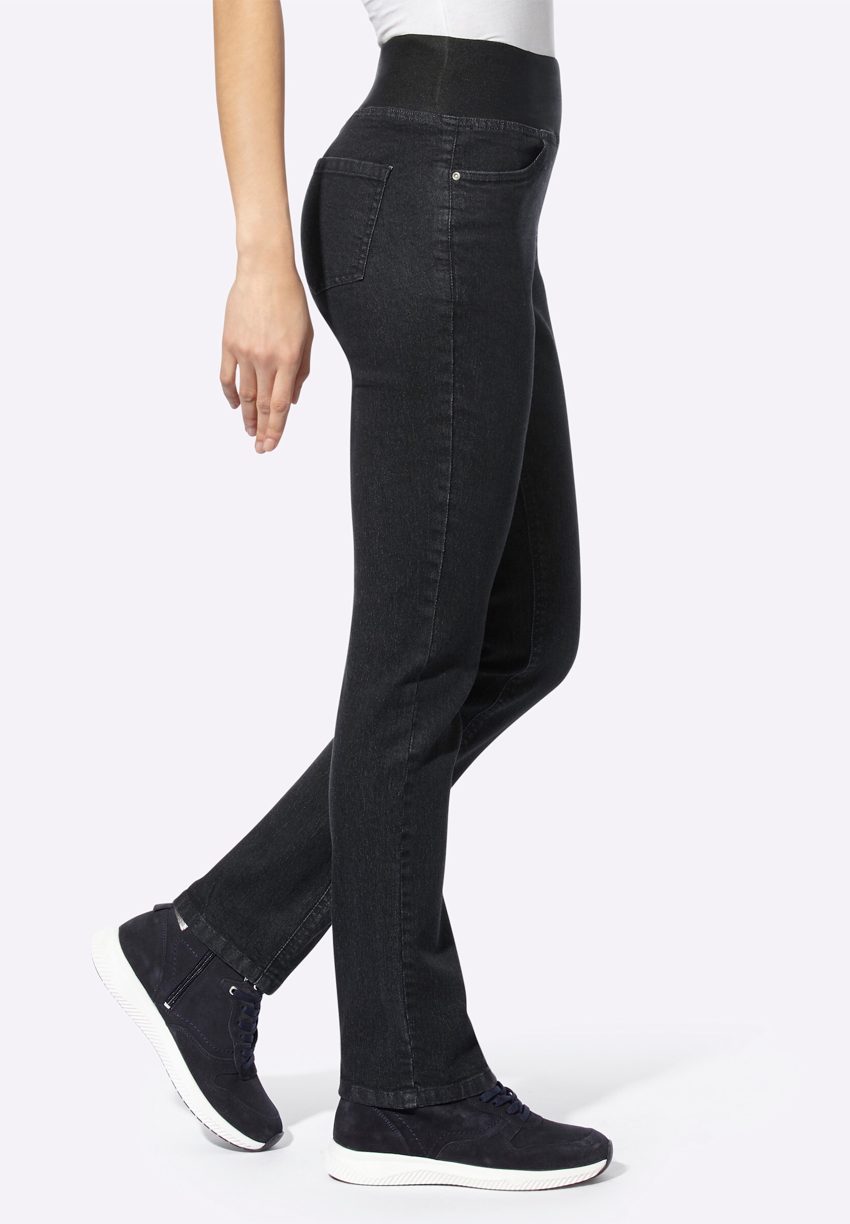 heine 5-Pocket-Jeans »Jeans Schlupfjeans mit geradem Bein«