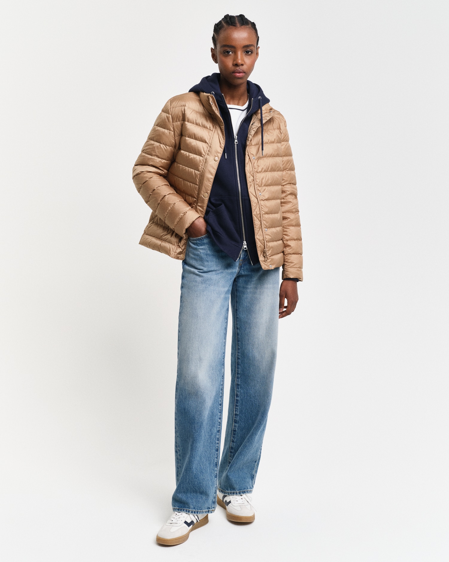 Gant Steppjacke »LIGHT DOWN JACKET«, Wasserabweisend, leichte Steppjacke, regenabweisend