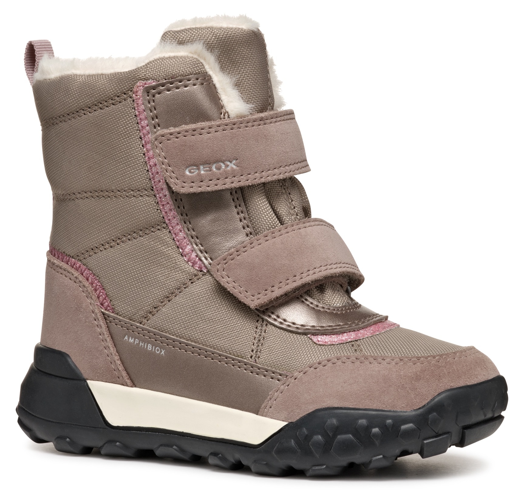 Winterstiefel »J TREKKYUP GIRL B ABX«, Klettstiefel, Snowboots, Winterstiefel mit...