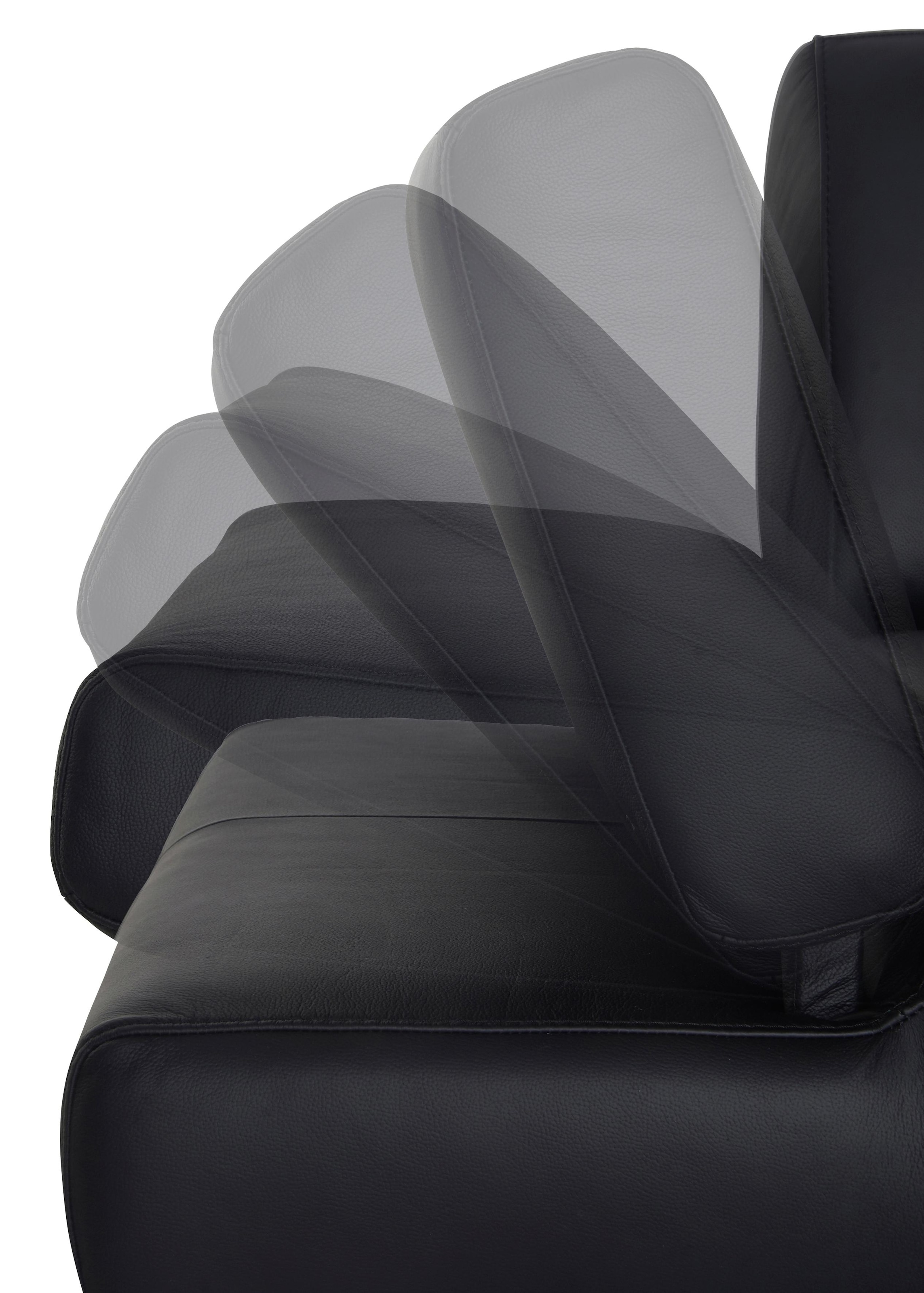 W.SCHILLIG 3-Sitzer »taboo Designsofa mit hohem Sitzkomfort«, mit Übertiefe, inklusive Armlehnenverstellung