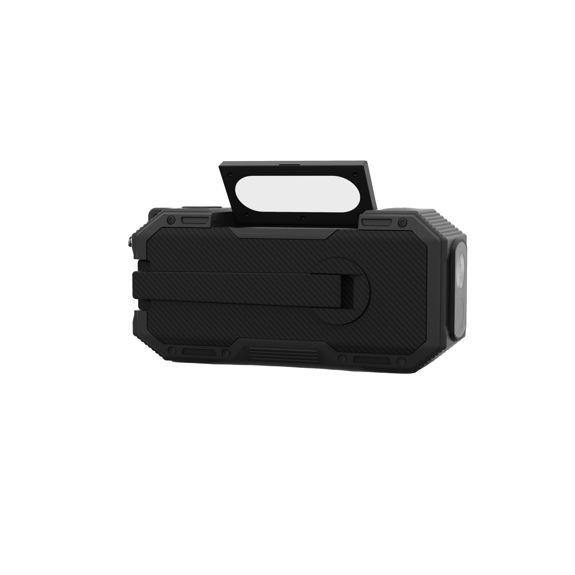 be cool Notfallradio »Outdoor Notfallradio KR587BT«, (Bluetooth AM-Tuner-FM-Tuner 7 W), aufladbar via Steckdose/Kurbel/Solar, Temperaturanzeige