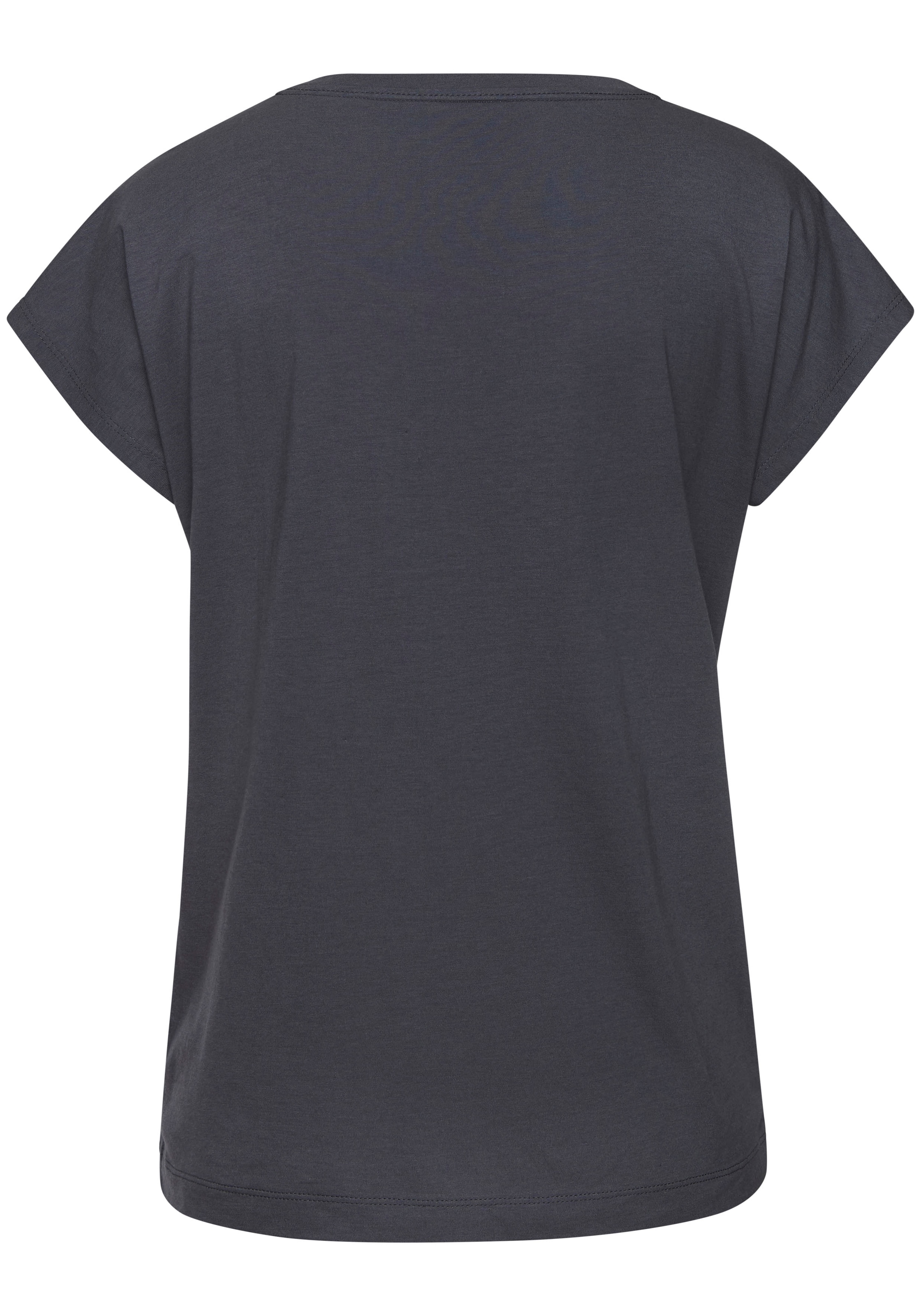 LASCANA Pyjamaoberteil, mit Folienprint