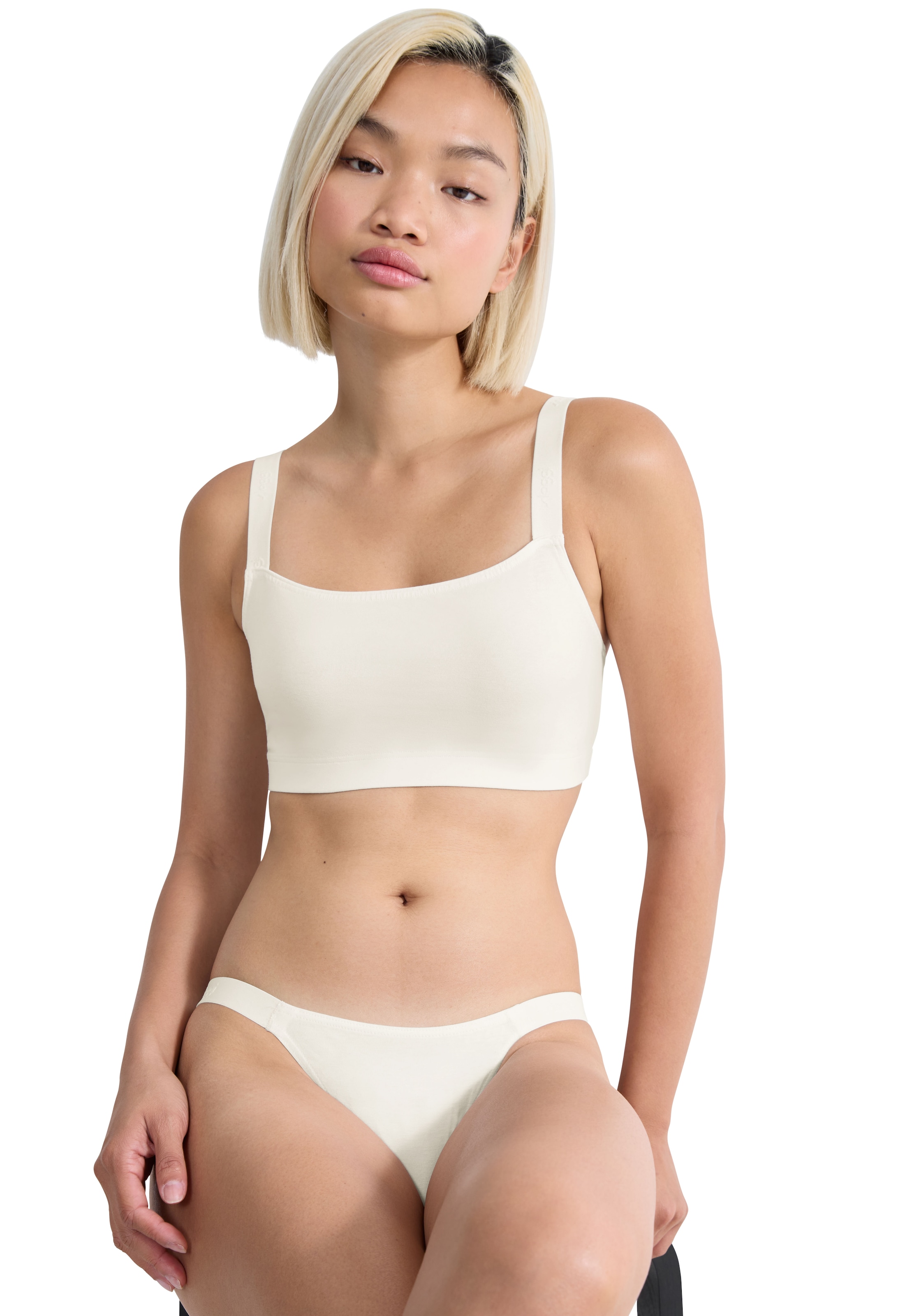 sloggi Bustier »GO Casual Top«, weiche und atmungsaktive Baumwollqualität