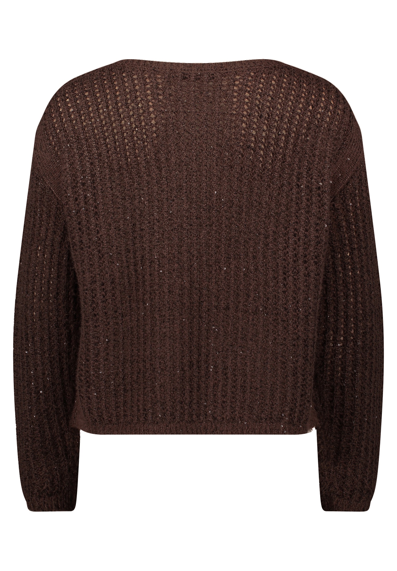 Betty Barclay Rundhalspullover »Grobstrick-Pullover mit Pailletten«