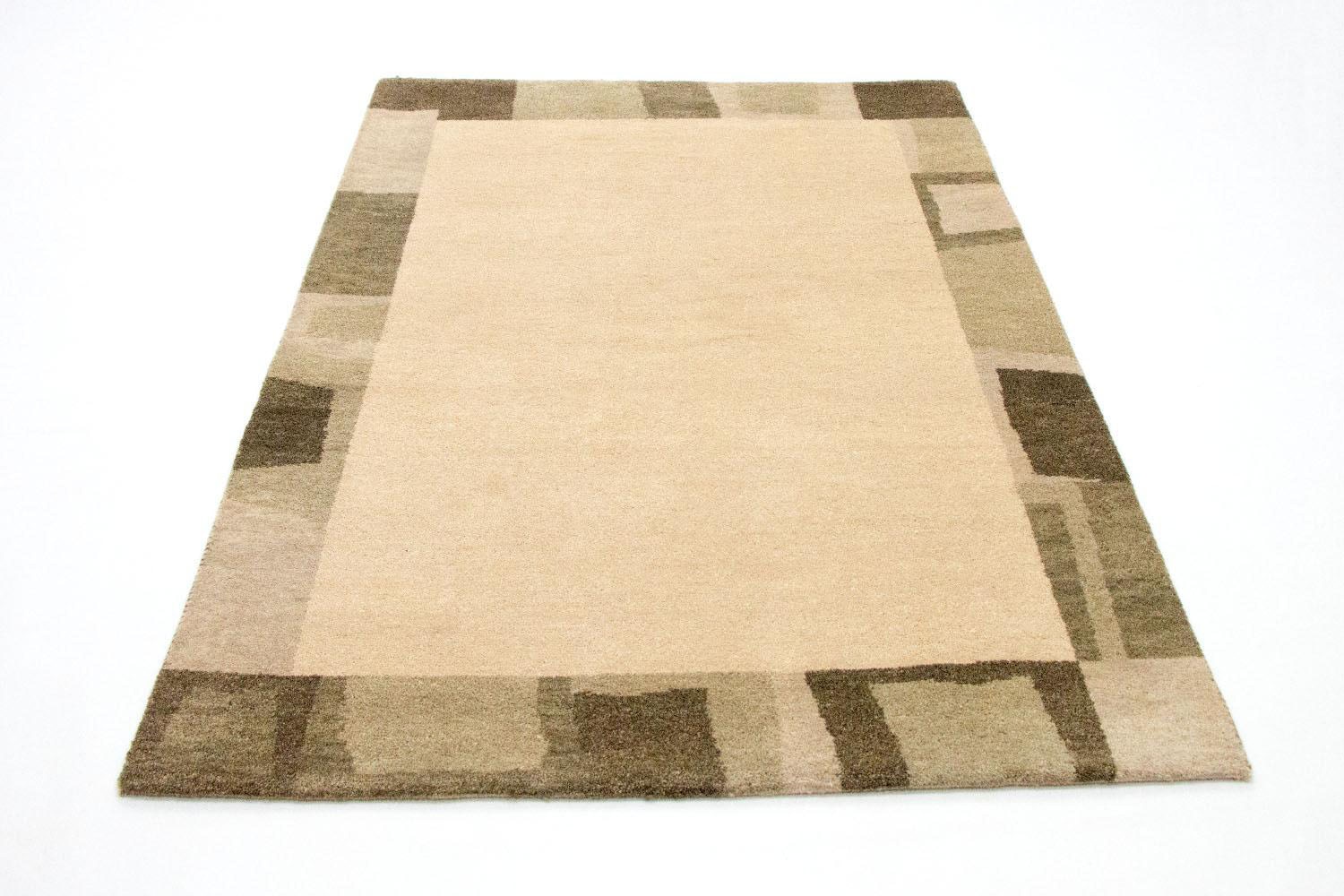 morgenland Wollteppich »Gabbeh Teppich bei beige«, handgeknüpft handgeknüpft rechteckig, online OTTO