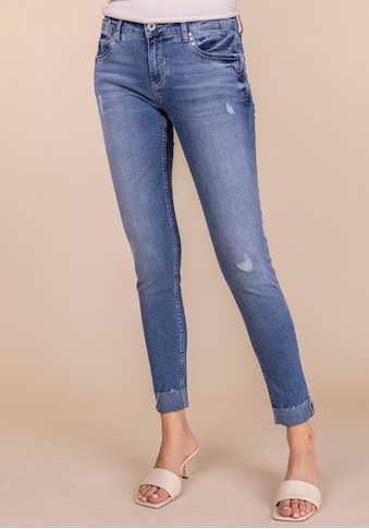 BLUE FIRE Skinny-fit-Jeans »CHLOE«, mit Umschlag am Beinabschluss kaufen