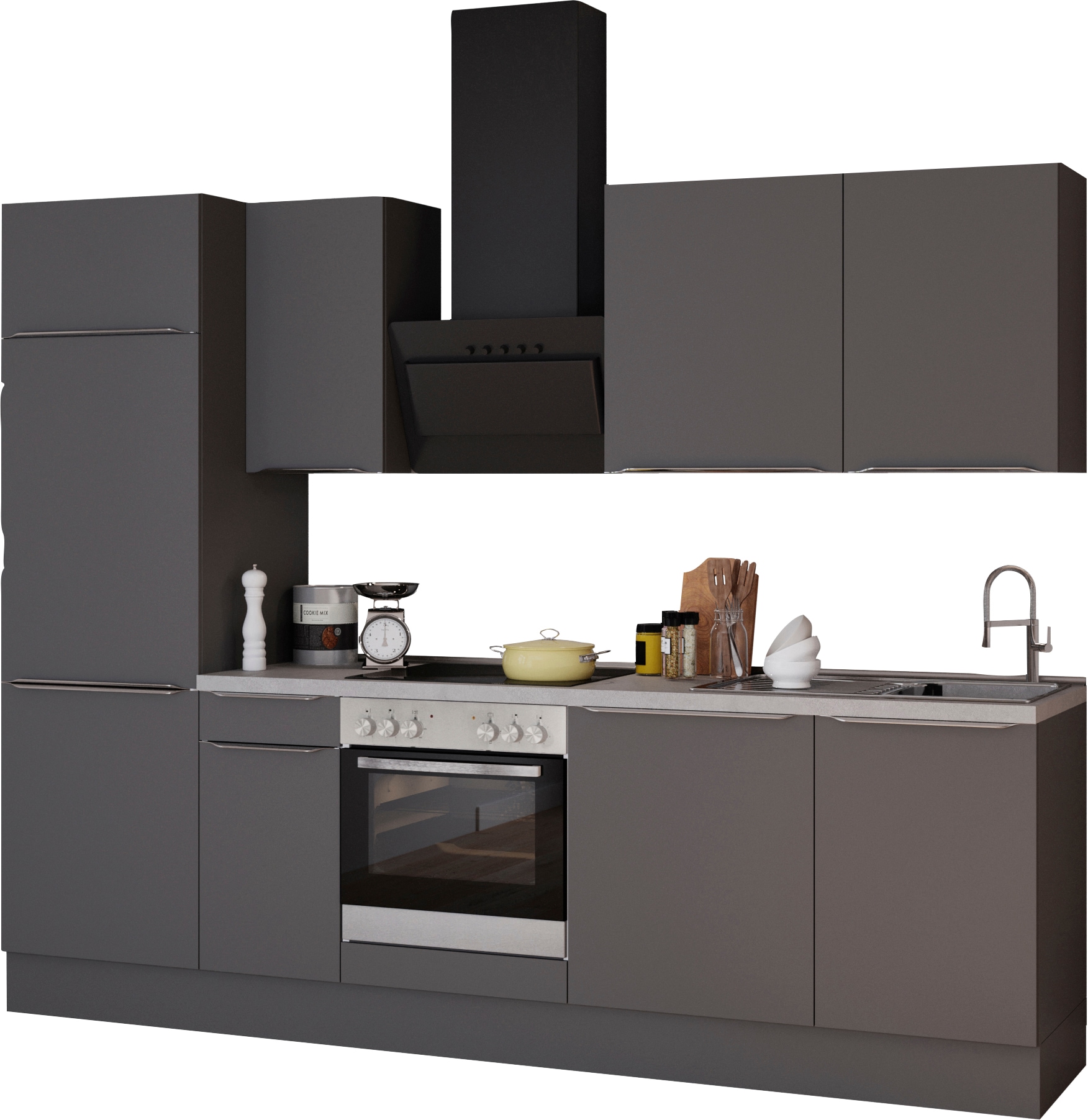 OPTIFIT Küchenzeile »Aken«, mit E-Geräten, Breite 270 cm kaufen online bei  OTTO