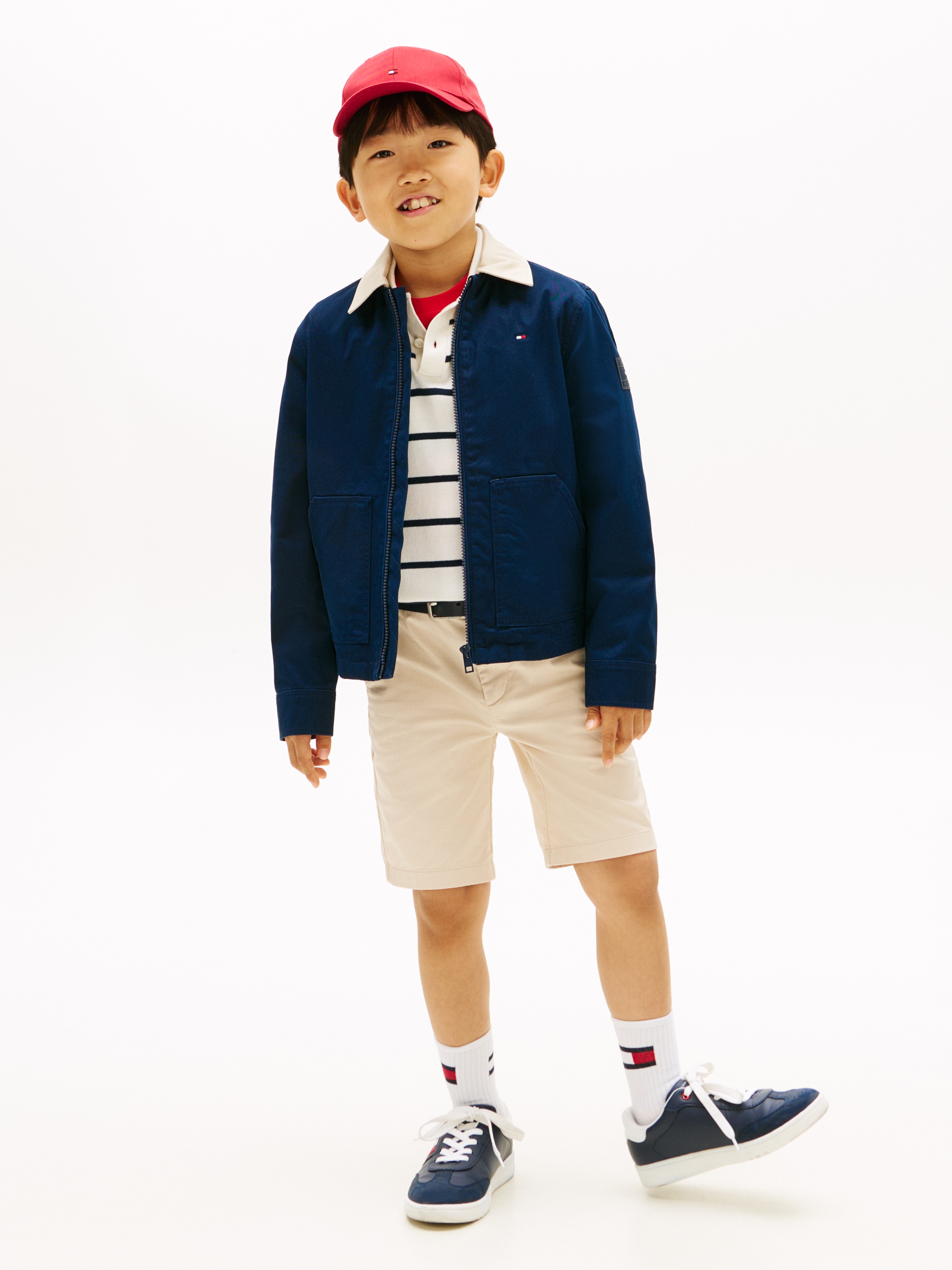 Tommy Hilfiger Shorts »1985 CHINO SHORT«  mit Logostickerei