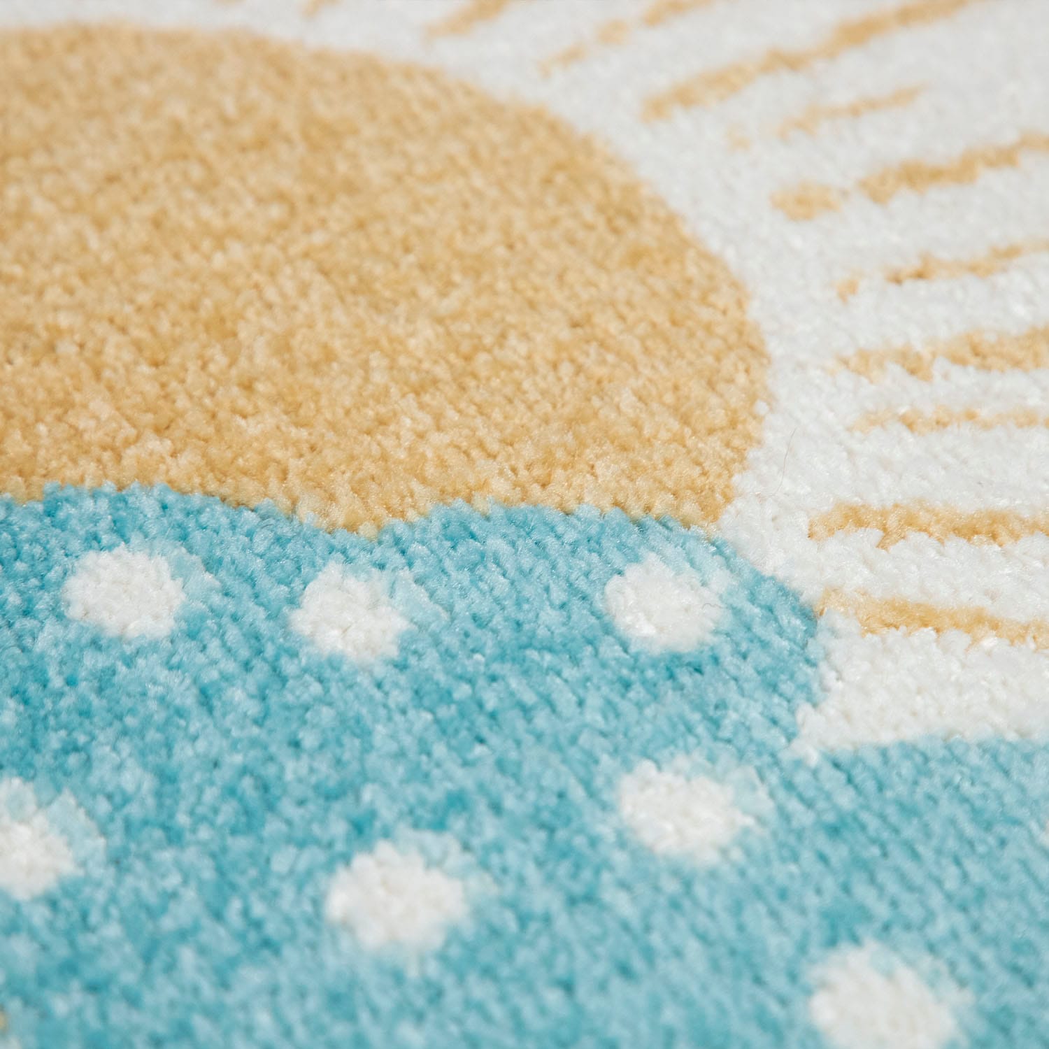 Paco Home Kinderteppich »Nino 882« rechteckig 13 mm Höhe Spielteppich, Kurzflor, Motiv Berge & Lama, Kinderzimmer