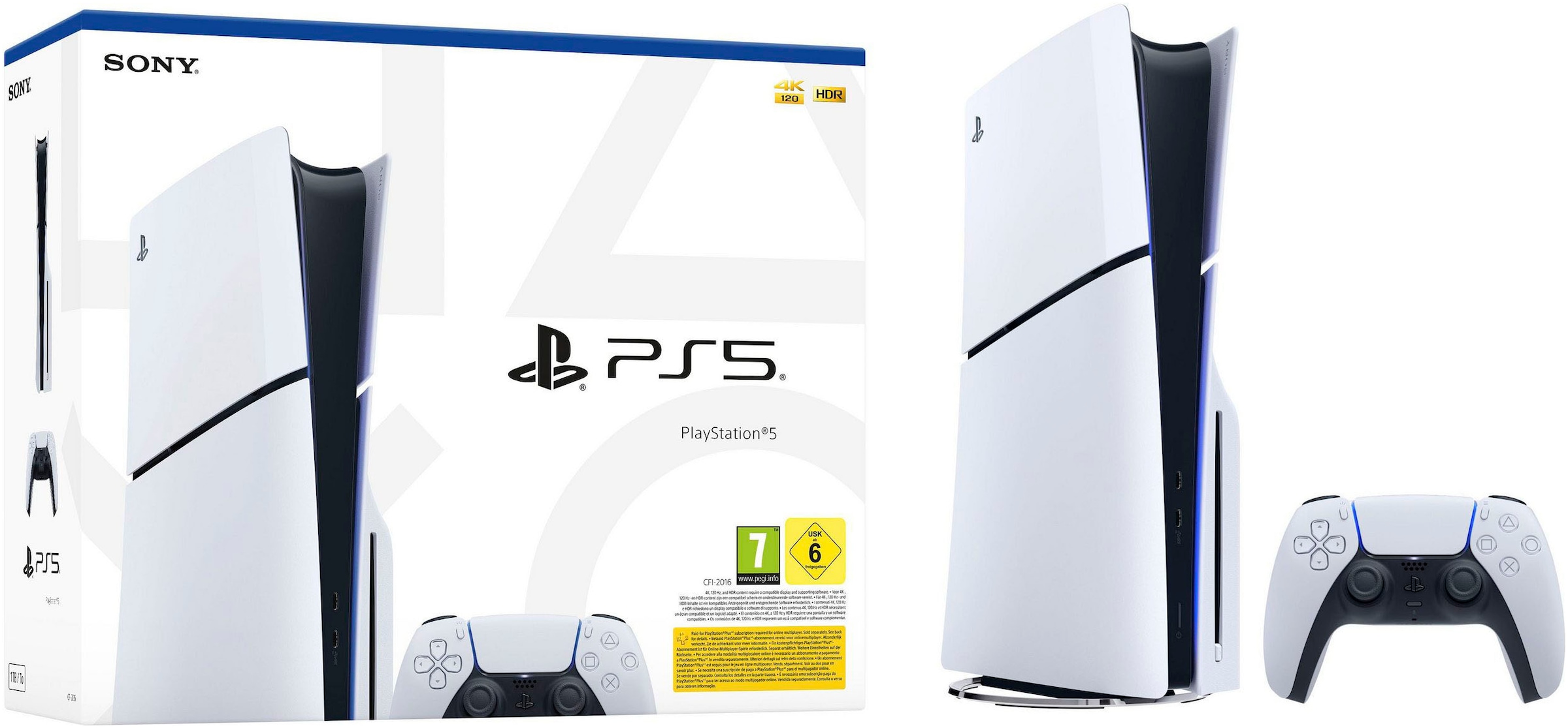 PlayStation 5 Konsolen-Set »PS5 Disk Edition (Slim) + PS5 Astro Bot«