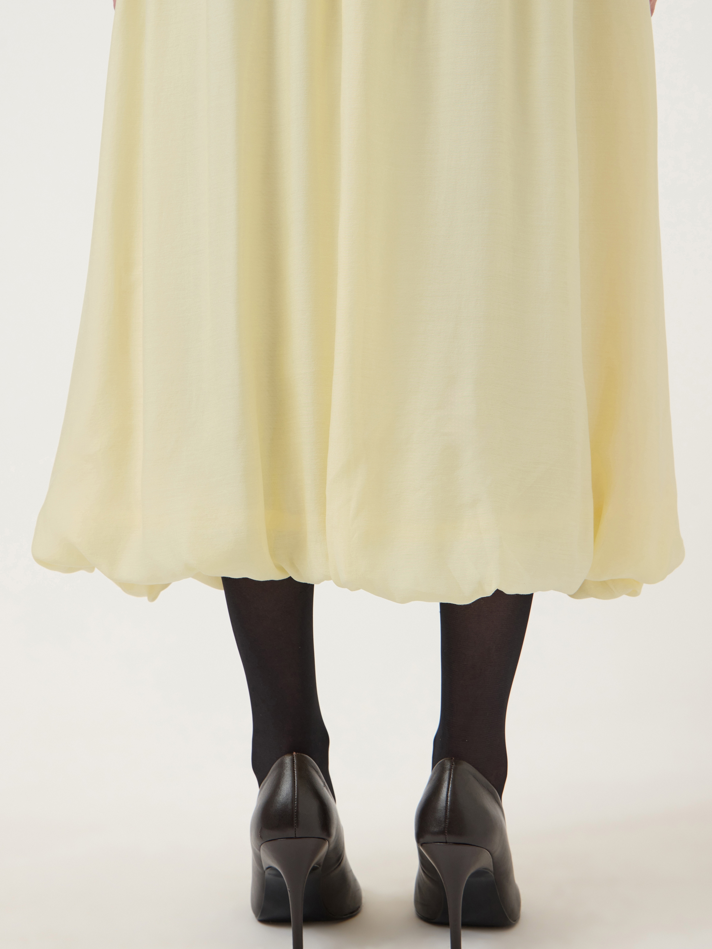 Y.A.S Sommerkleid »YASKRISSI SL BUBBLE HEM LONG DRESS NOOS«