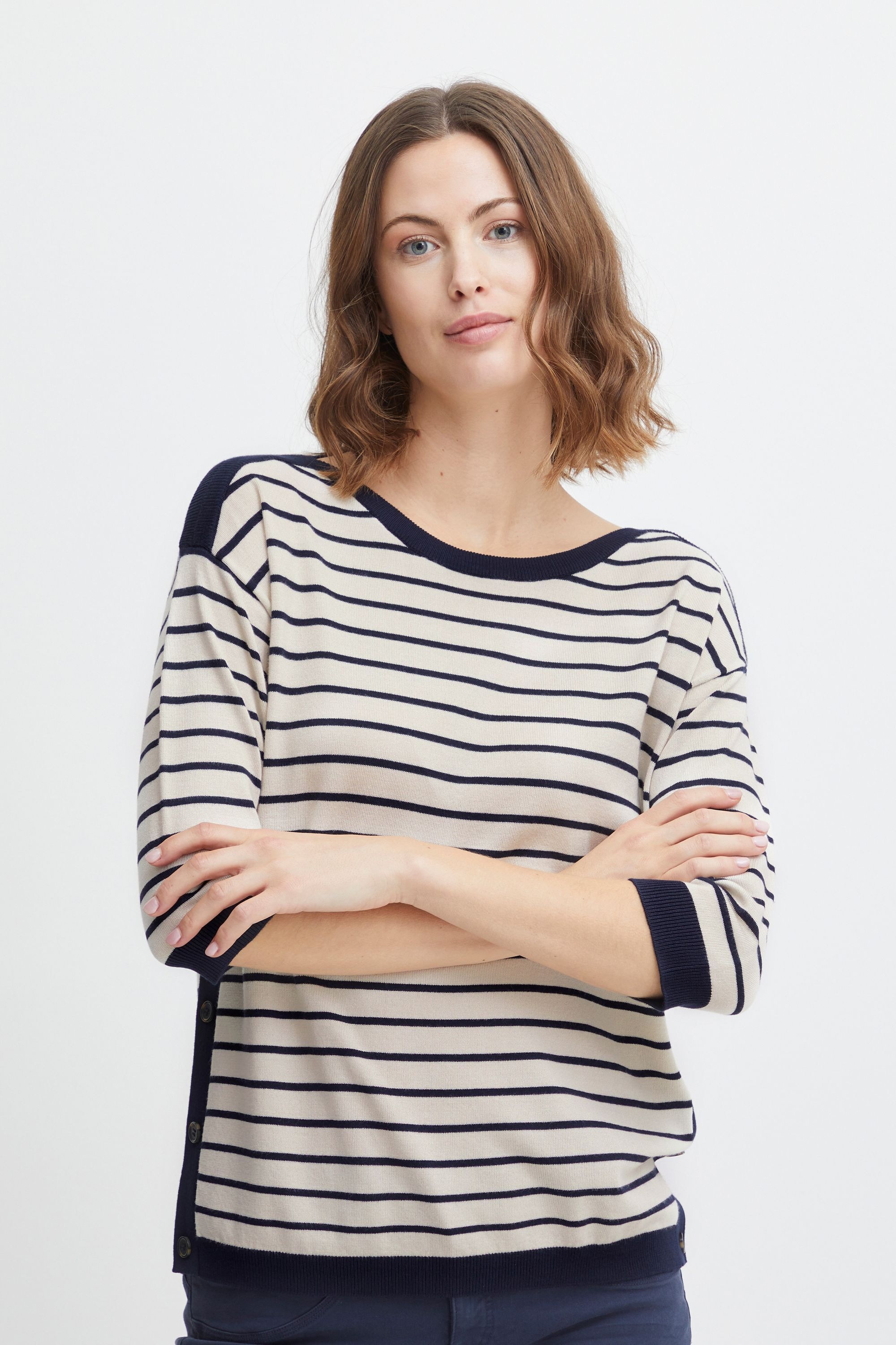 fransa Strickfleece-Pullover »Strickpullover FRLilli«